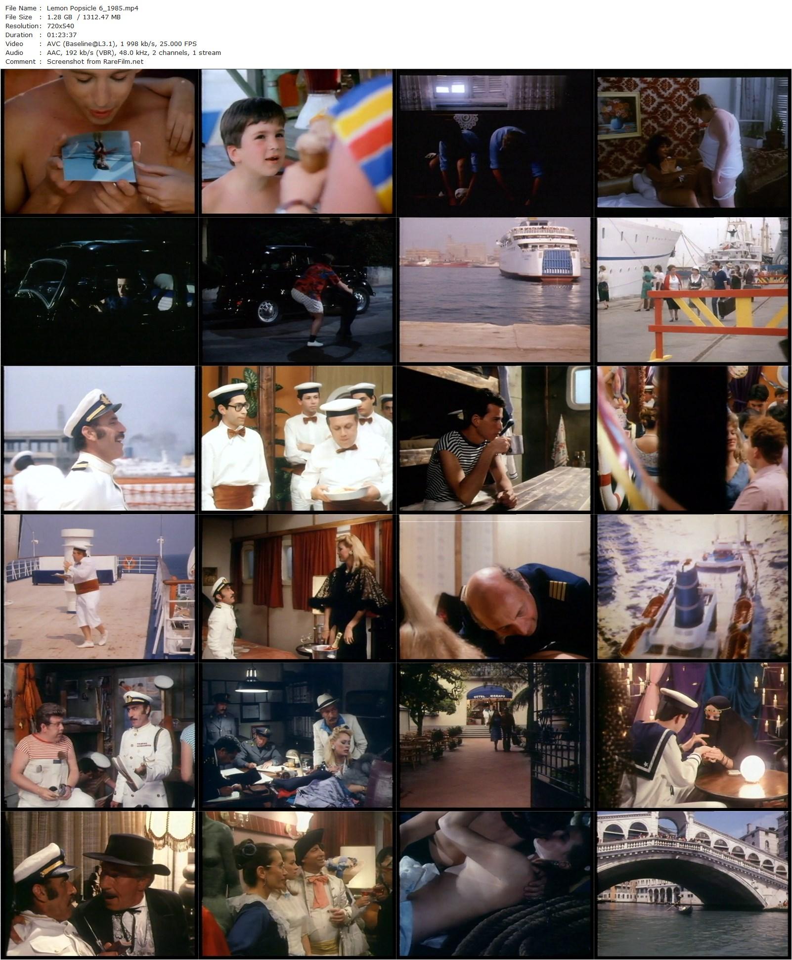 Lemon Popsicle VI / Harimu Ogen (1985) Dan Wolman, Yftach Katzur, Zachi Noy, Ronen Shilon-poster