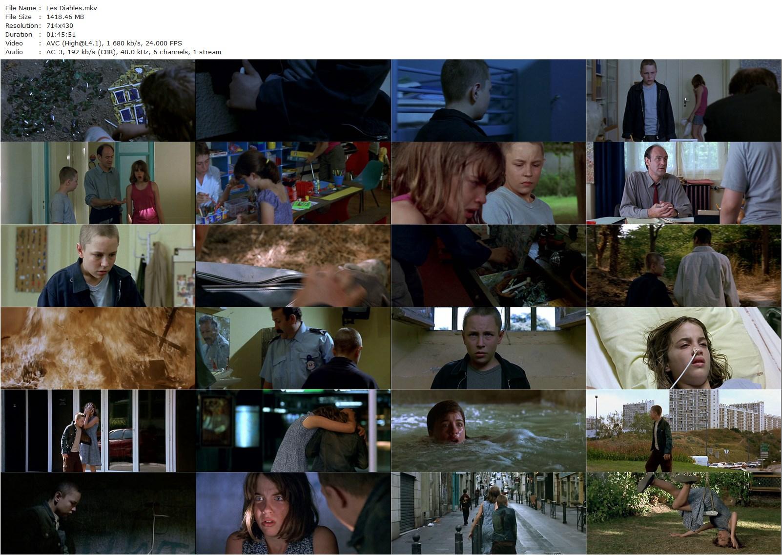 The Devils AKA Les diables (2002) Christophe Ruggia, Adèle Haenel, Vincent Rottiers, Rochdy Labidi-poster