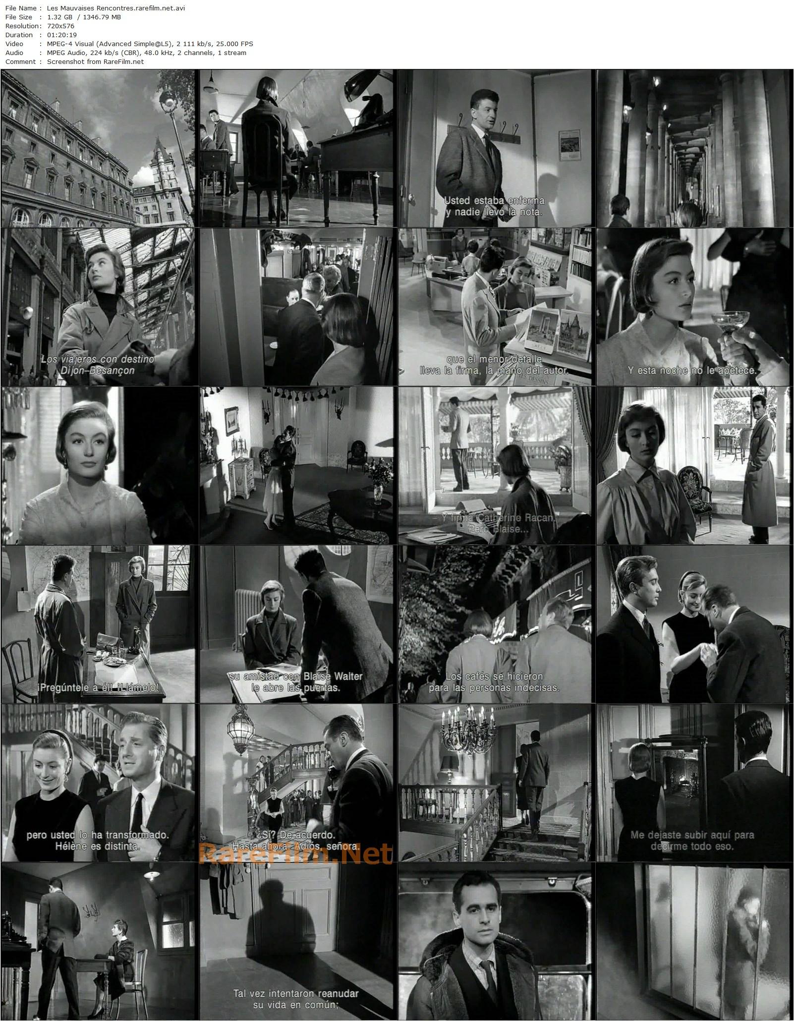 Bad Liaisons / Les mauvaises rencontres (1955) Alexandre Astruc, Jean-Claude Pascal, Anouk Aimée, Gaby Sylvia-poster