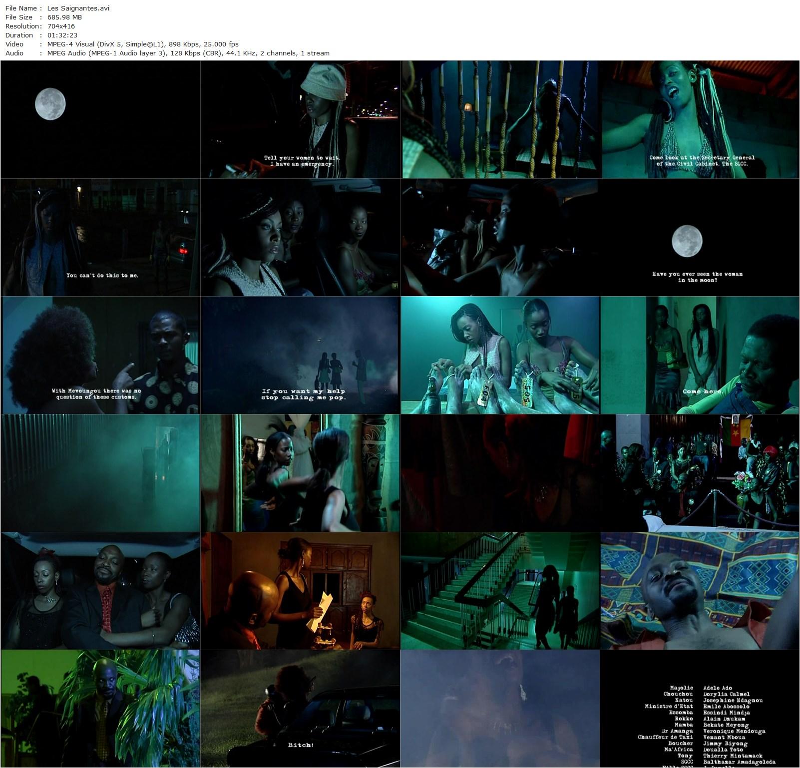 The Bloodiest (2005) Jean-Pierre Bekolo, Adèle Ado, Dorylia Calmel, Emile Abossolo M’bo-poster