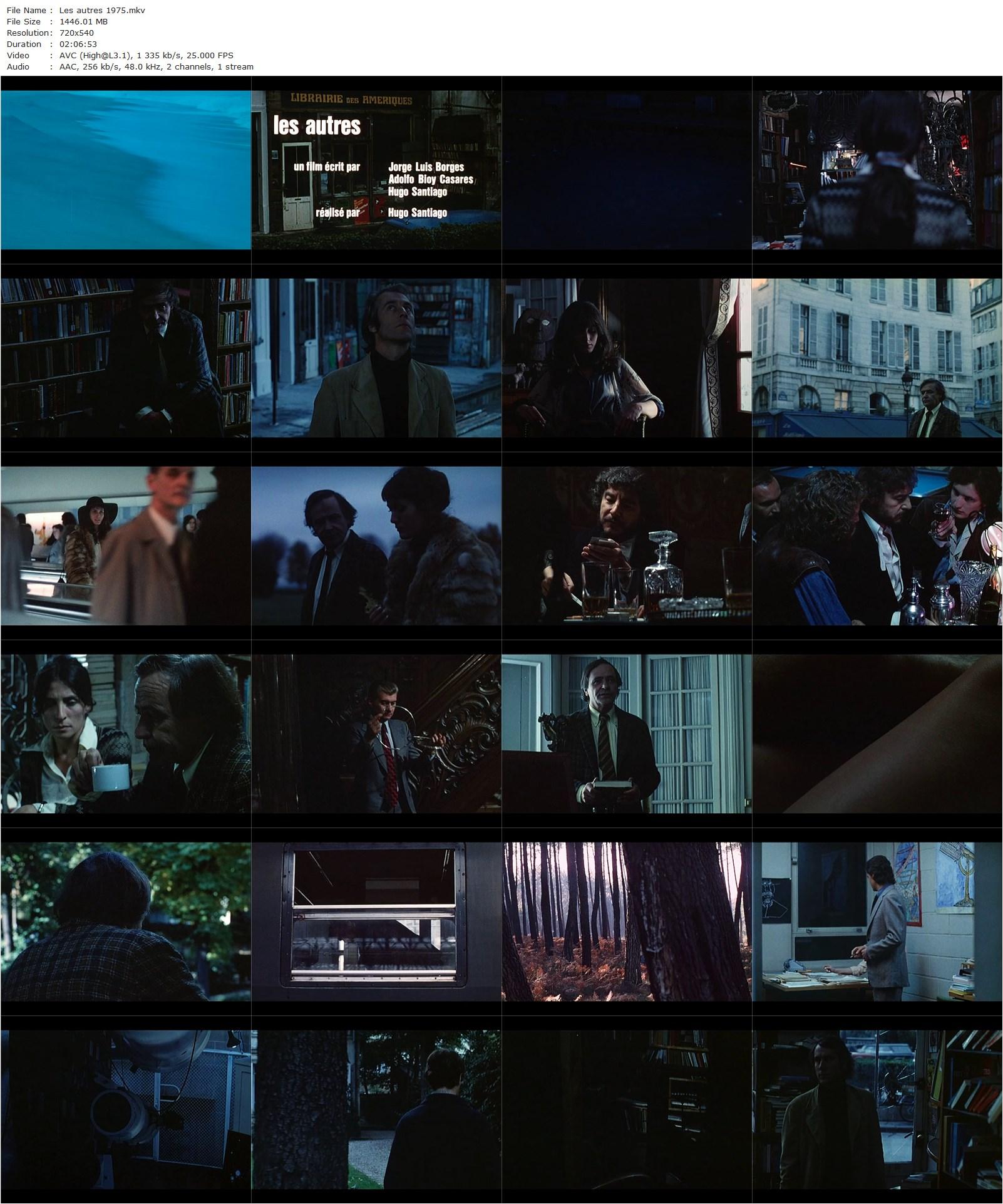 The Others / Les autres (1974) Hugo Santiago, Maurice Born, Noëlle Châtelet, Patrice Dally-poster