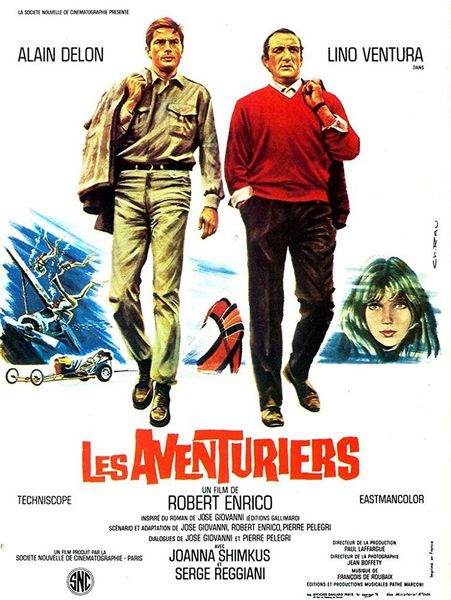 Les aventuriers / The Last Adventure (1967) Robert Enrico, Alain Delon, Lino Ventura, Joanna Shimkus, Adventure, Drama