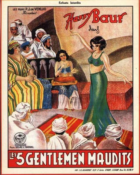 Moon Over Morocco / Les cinq gentlemen maudits (1931) Julien Duvivier, Harry Baur, René Lefèvre, Rosine Deréan