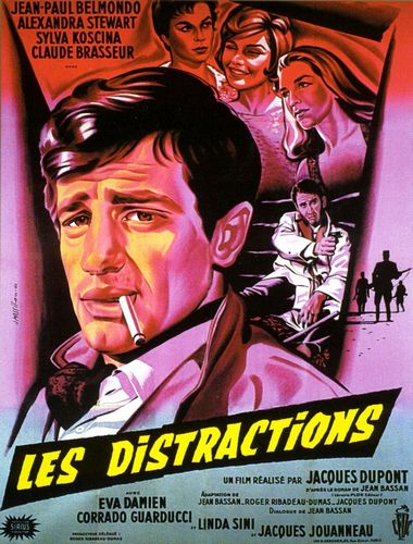 Trapped by Fear / Les distractions (1960) Jacques Dupont, Jean-Paul Belmondo, Alexandra Stewart, Sylva Koscina