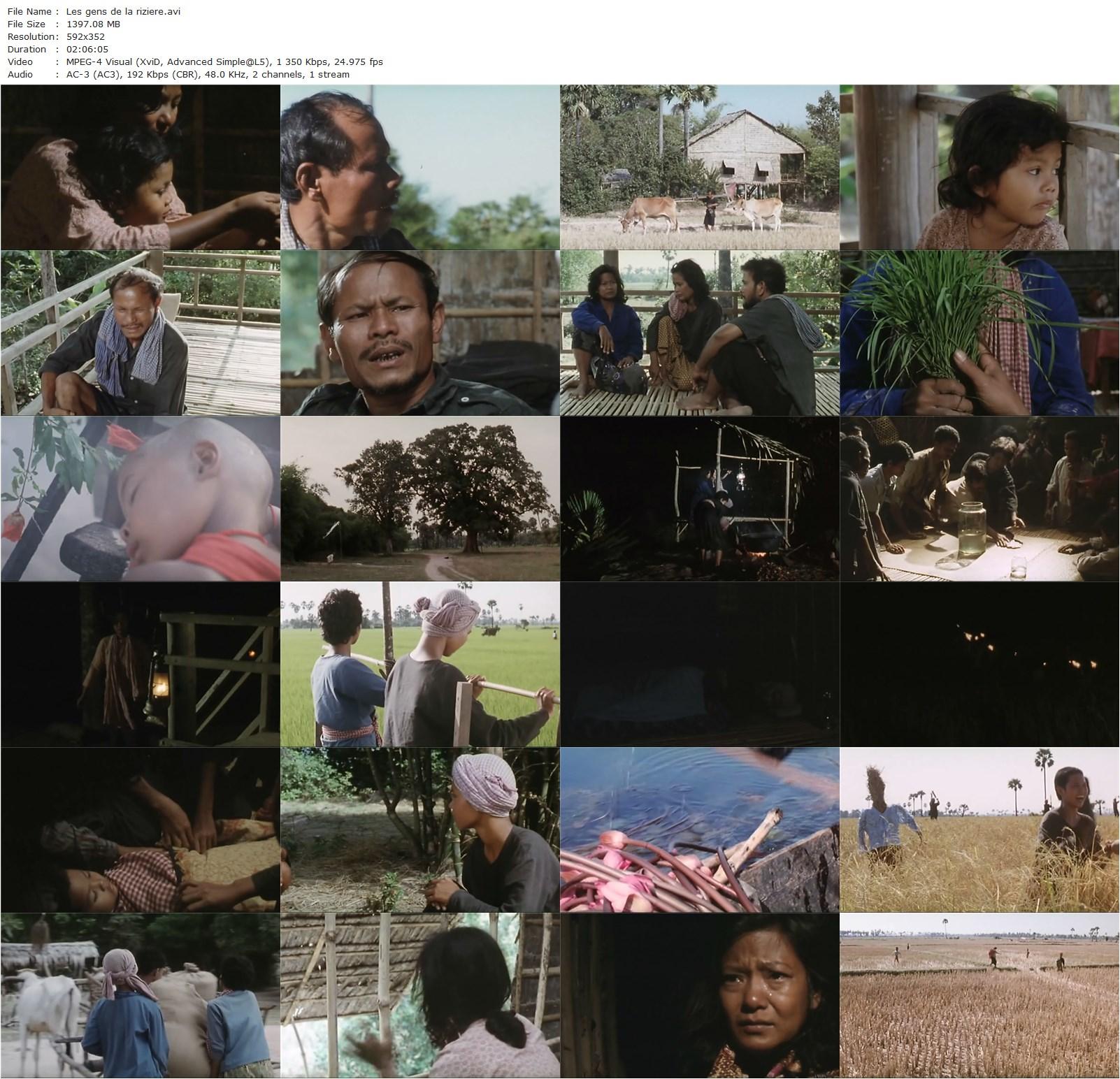 Rice People AKA Neak sre (1994) Rithy Panh, Peng Phan, Mom Soth, Chhim Naline-poster