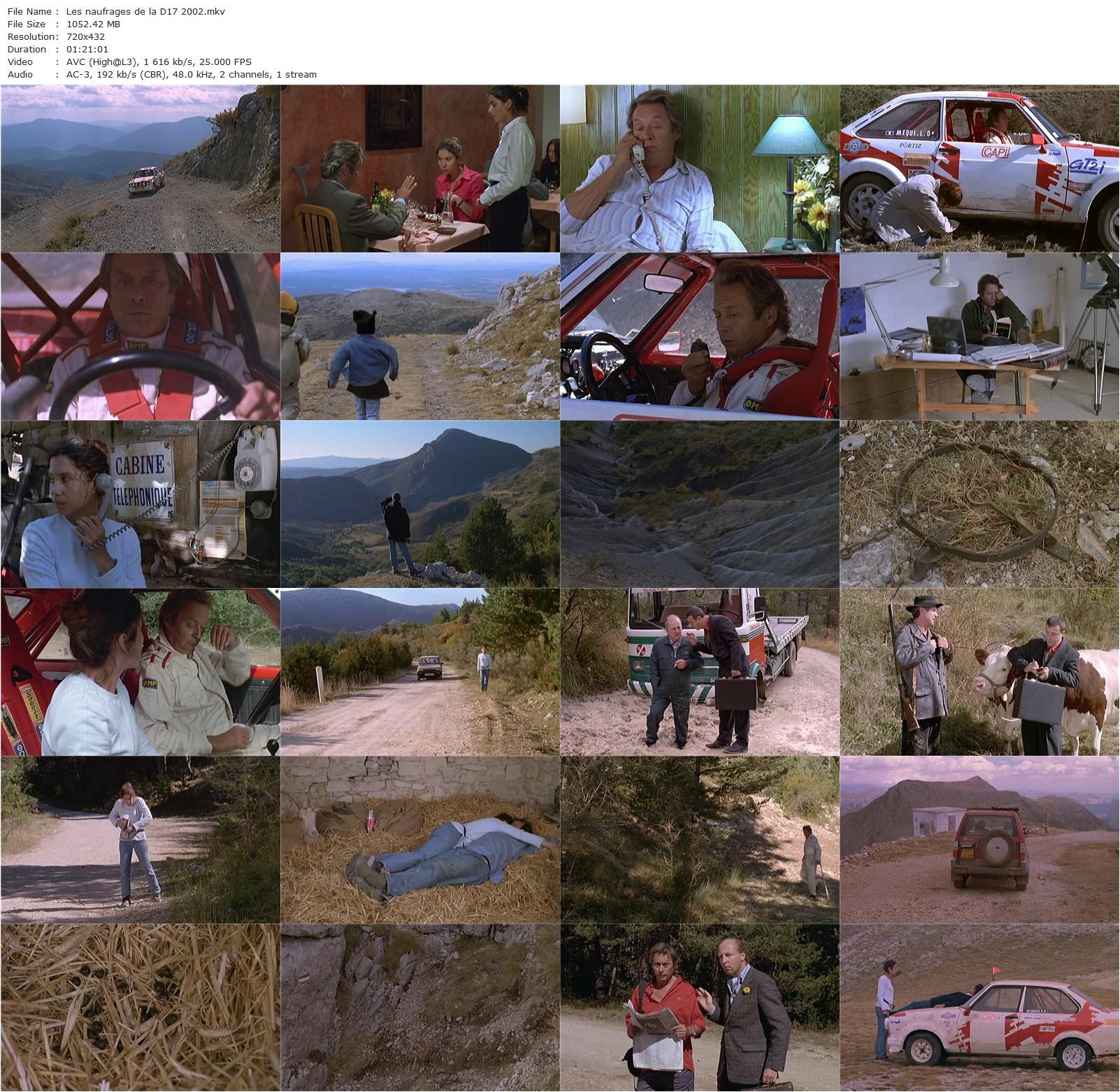 Shipwrecked on Route D 17 AKA Les naufragés de la D17 (2002) Luc Moullet, Patrick Bouchitey, Iliana Lolitch, Sabine Haudepin-poster