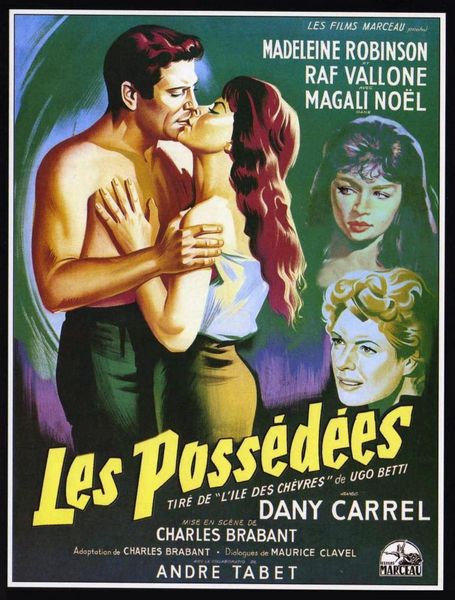 Passionate Summer / Les possédées (1956) Charles Brabant, Madeleine Robinson, Raf Vallone, Magali Noël