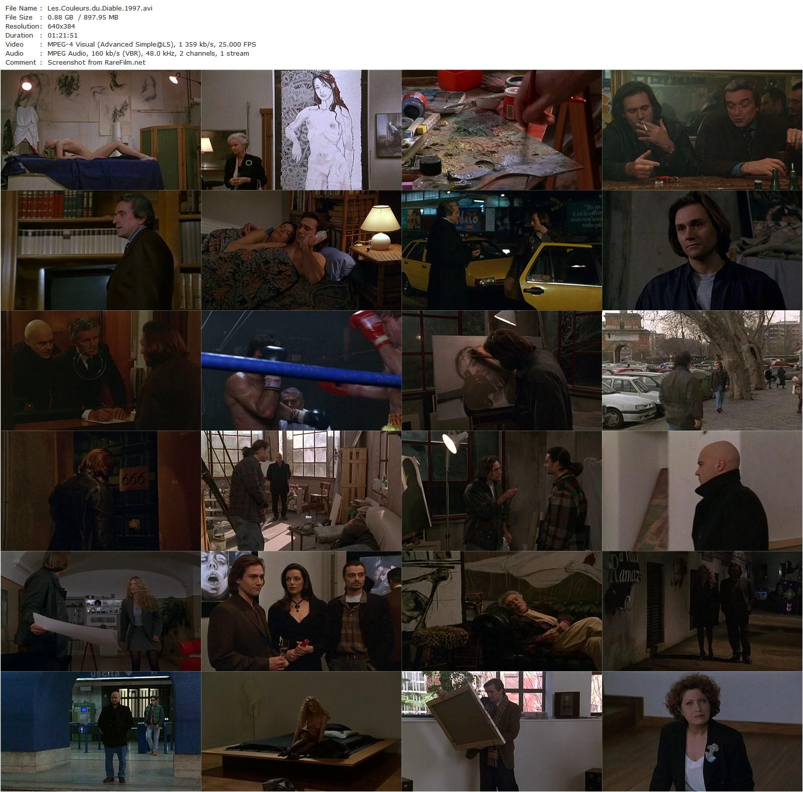 The Colors of the Devil (1997) Alain Jessua-poster