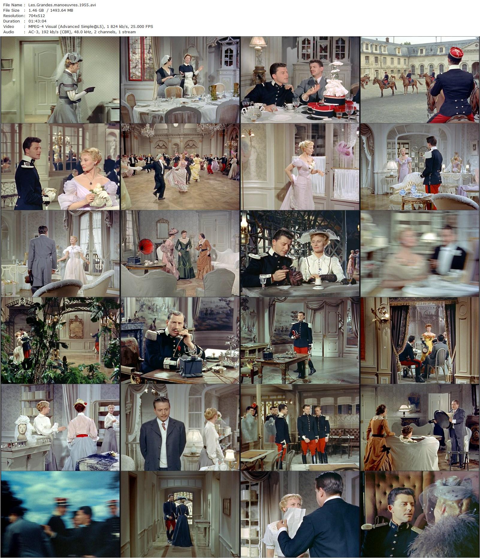 The Grand Maneuver / Les Grandes manoeuvres (1955) René Clair, Michèle Morgan, Gérard Philipe, Jean Desailly-poster