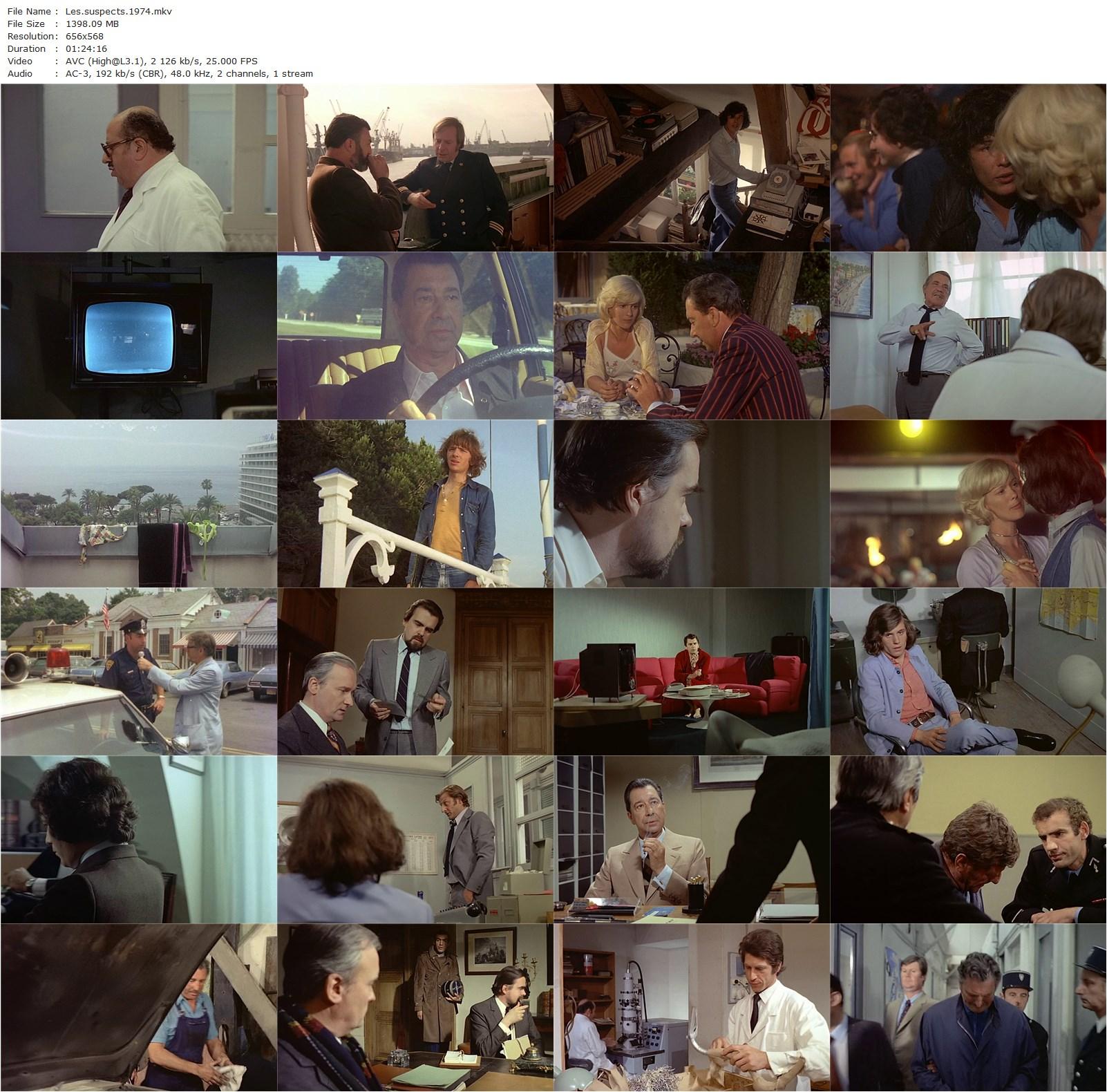 The Suspects AKA Les suspects (1974) Michel Wyn, Mimsy Farmer, Paul Meurisse, Michel Bouquet-poster