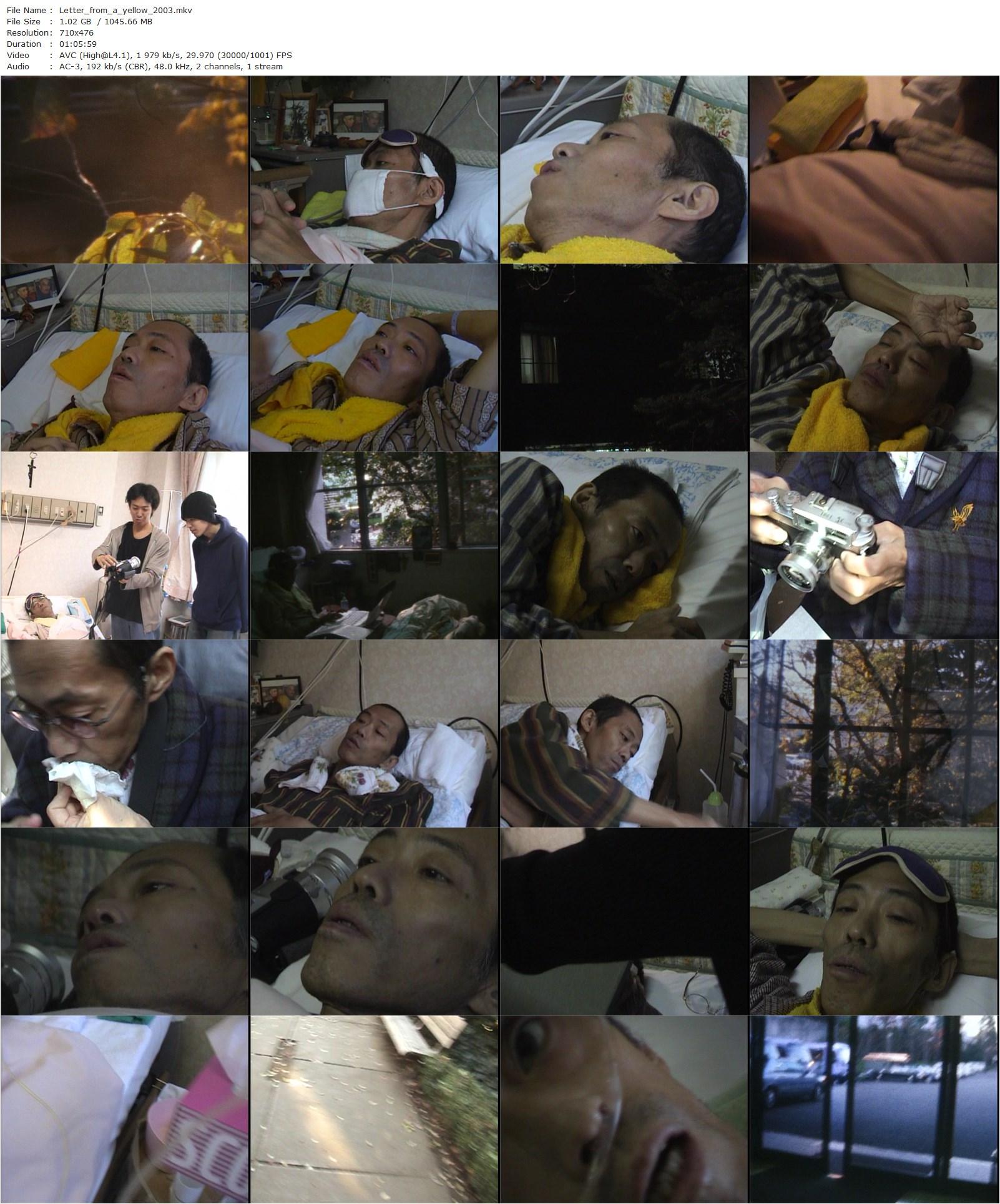 Letter from a Yellow Cherry Blossom AKA Tsuioku no dansu (2002) Naomi Kawase, Kazuo Nishii, Chizuko Nishii-poster