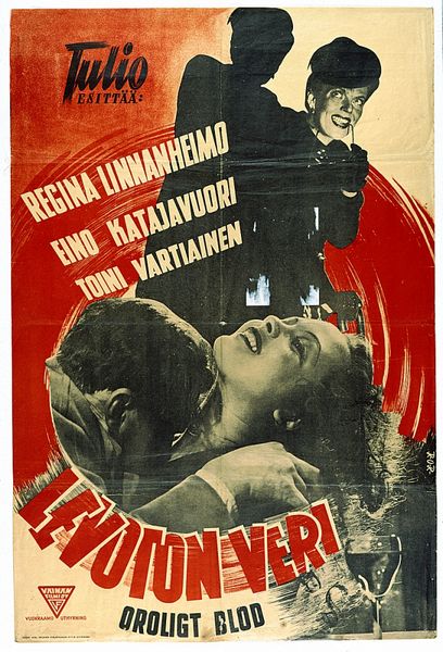 Restless Blood / Levoton veri (1946) Teuvo Tulio, Regina Linnanheimo, Eino Katajavuori, Toini Vartiainen