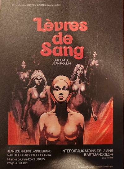 Lèvres de sang (1975) directed by Jean Rollin