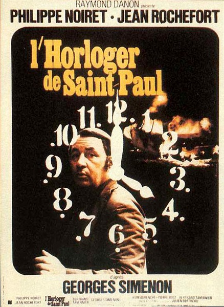 The Watchmaker of St. Paul AKA L’horloger de Saint-Paul (1974) Bertrand Tavernier, Philippe Noiret, Jean Rochefort, Jacques Denis
