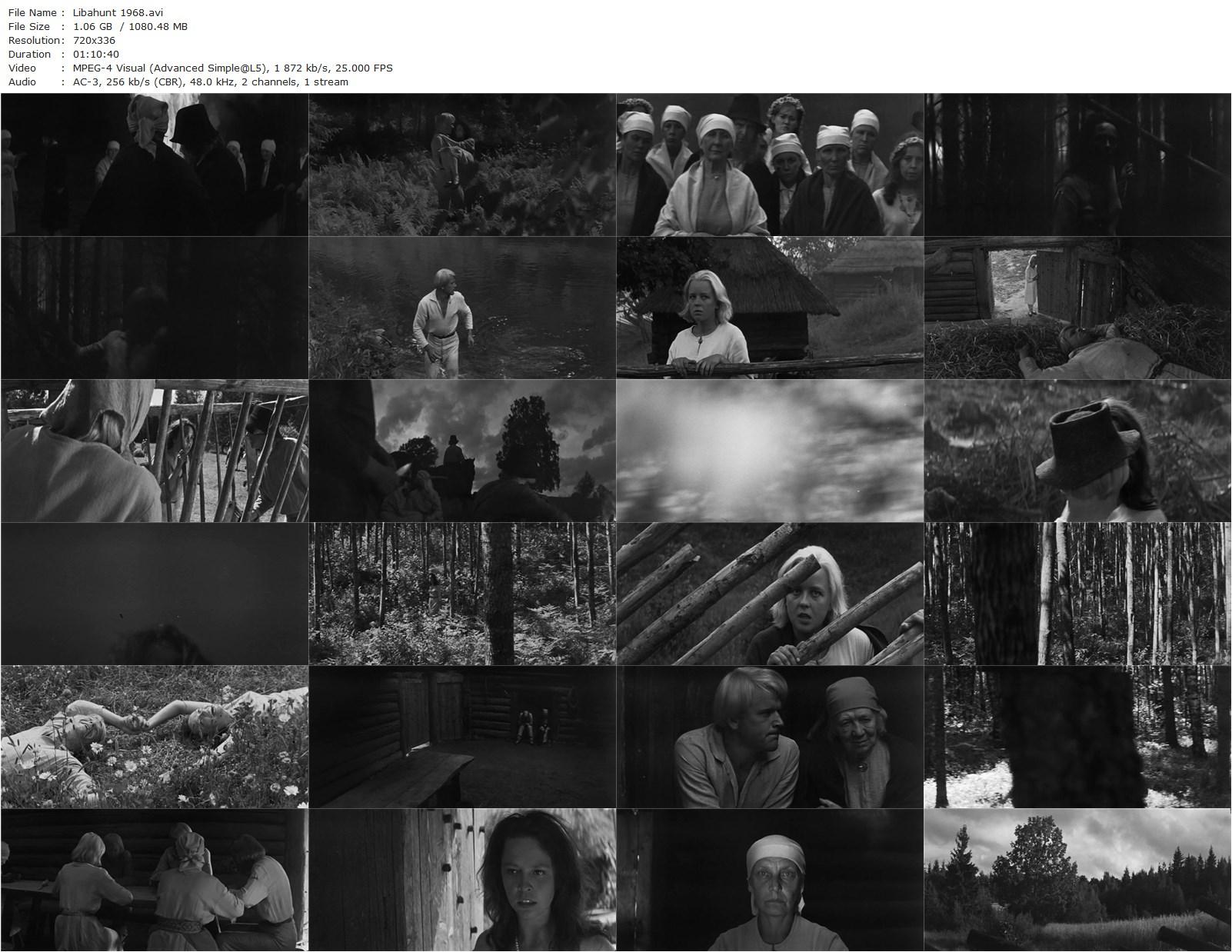 Libahunt (1968) Leida Laius, Ene Rämmeld, Doris Kareva, Malle Klaassen-poster