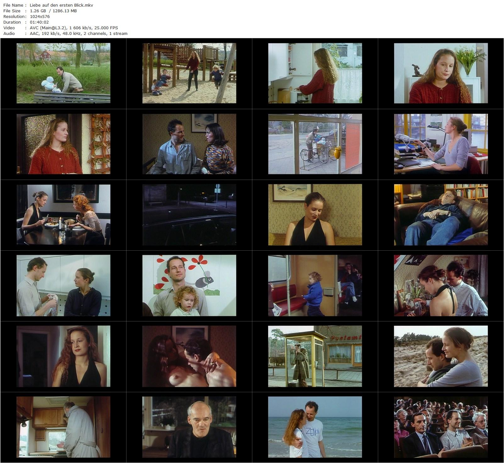 Love at First Sight AKA Liebe auf den ersten Blick (1991) Rudolf Thome, Geno Lechner, Julian Benedikt, Margarita Broich-poster