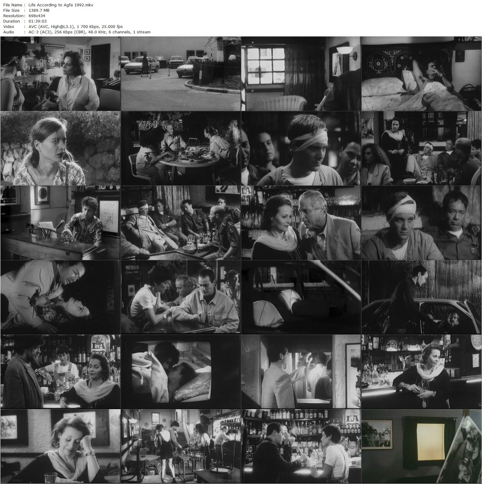 Life According to Agfa (1992) Assi Dayan, Gila Almagor, Akram Tillawi, Smadar Kilchinsky-poster