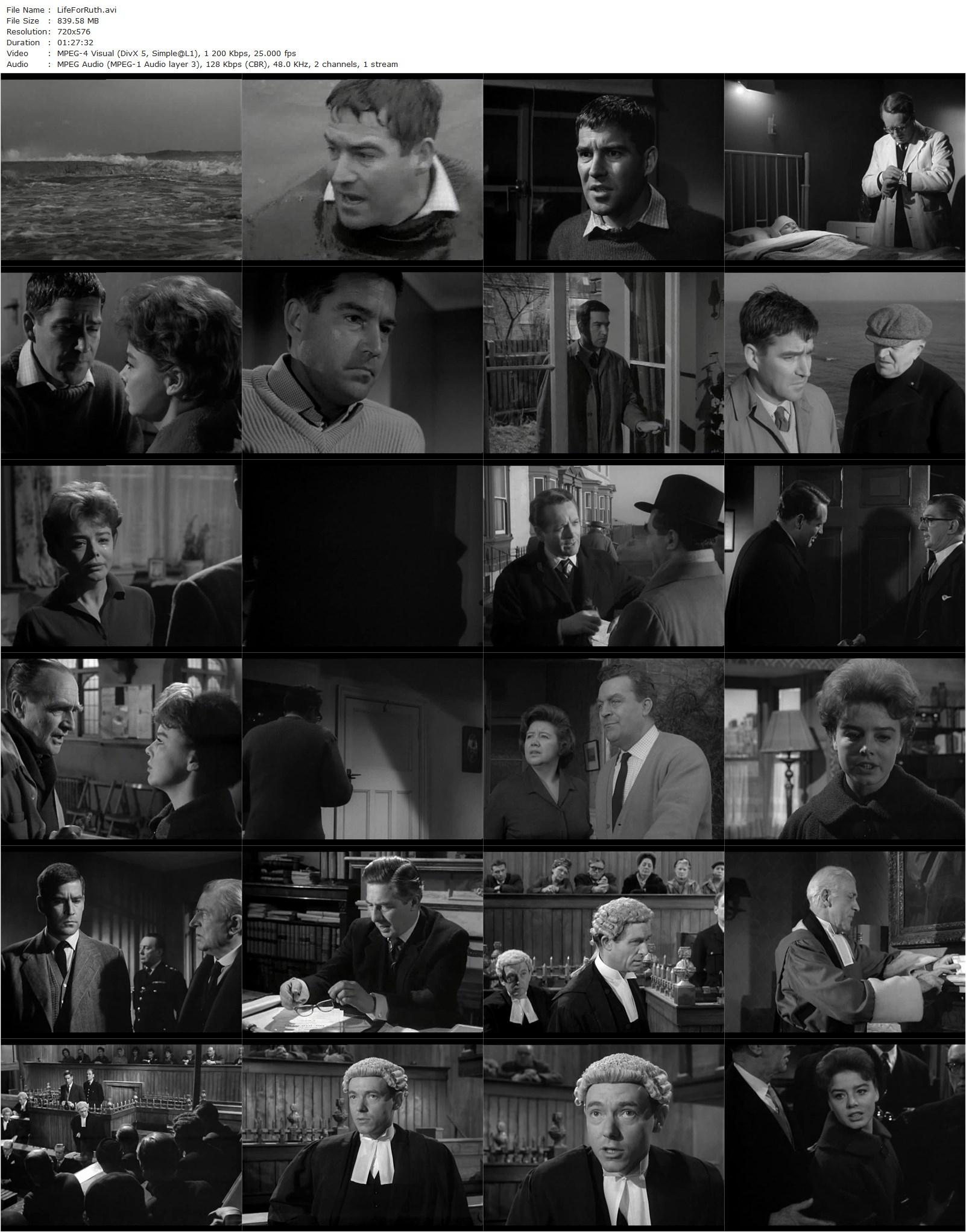 Life for Ruth (1962) Basil Dearden, Michael Craig-poster