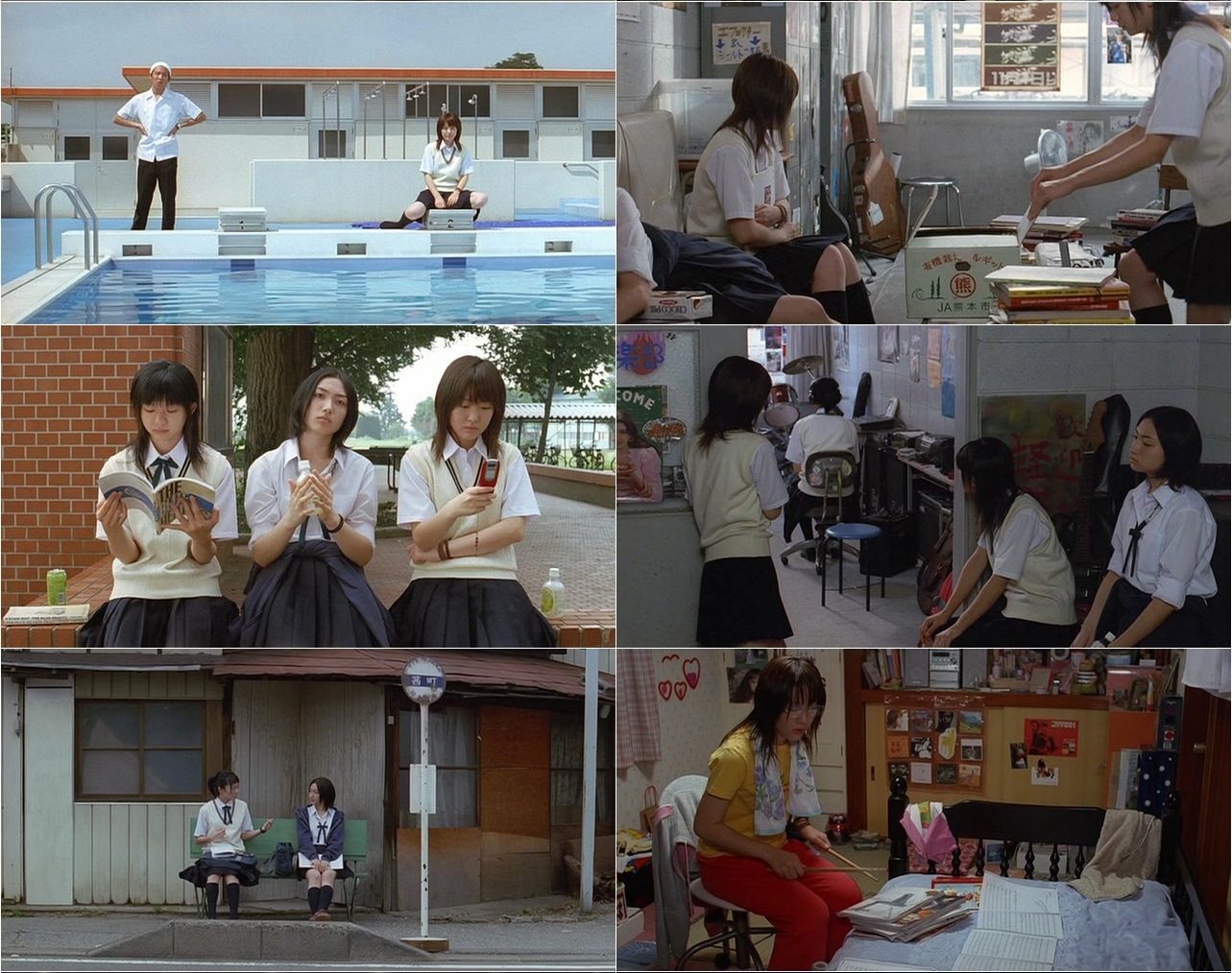 Linda Linda Linda (2005) Nobuhiro Yamashita, Doona Bae, Aki Maeda, Yû Kashii, Comedy, Drama, Music-poster