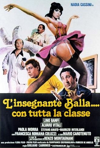 Linsegnante balla… con tutta la classe (1979) Giuliano Carnimeo, Nadia Cassini, Lino Banfi, Alvaro Vitali