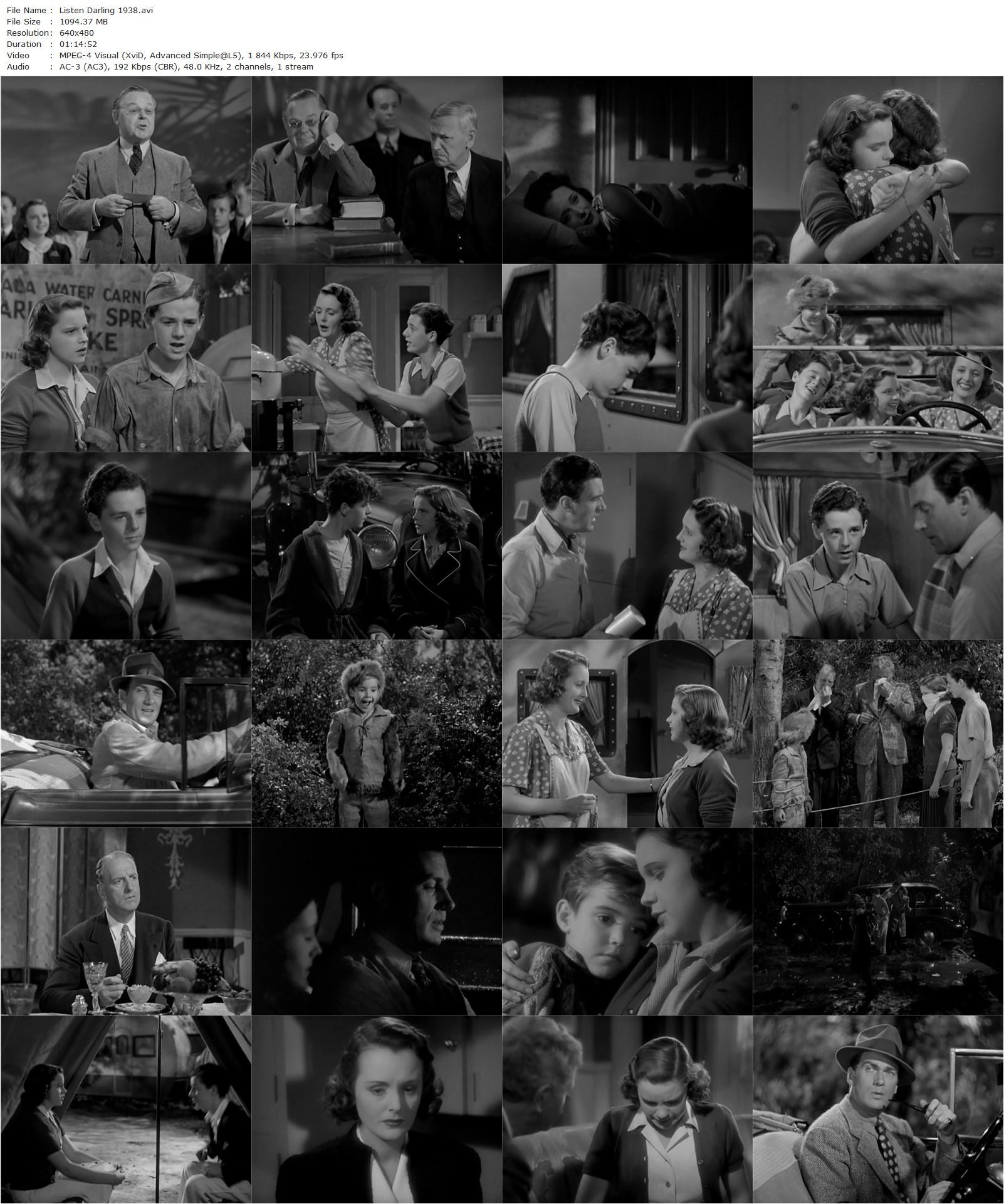 Listen, Darling (1938) Edwin L. Marin, Judy Garland, Freddie Bartholomew, Mary Astor-poster