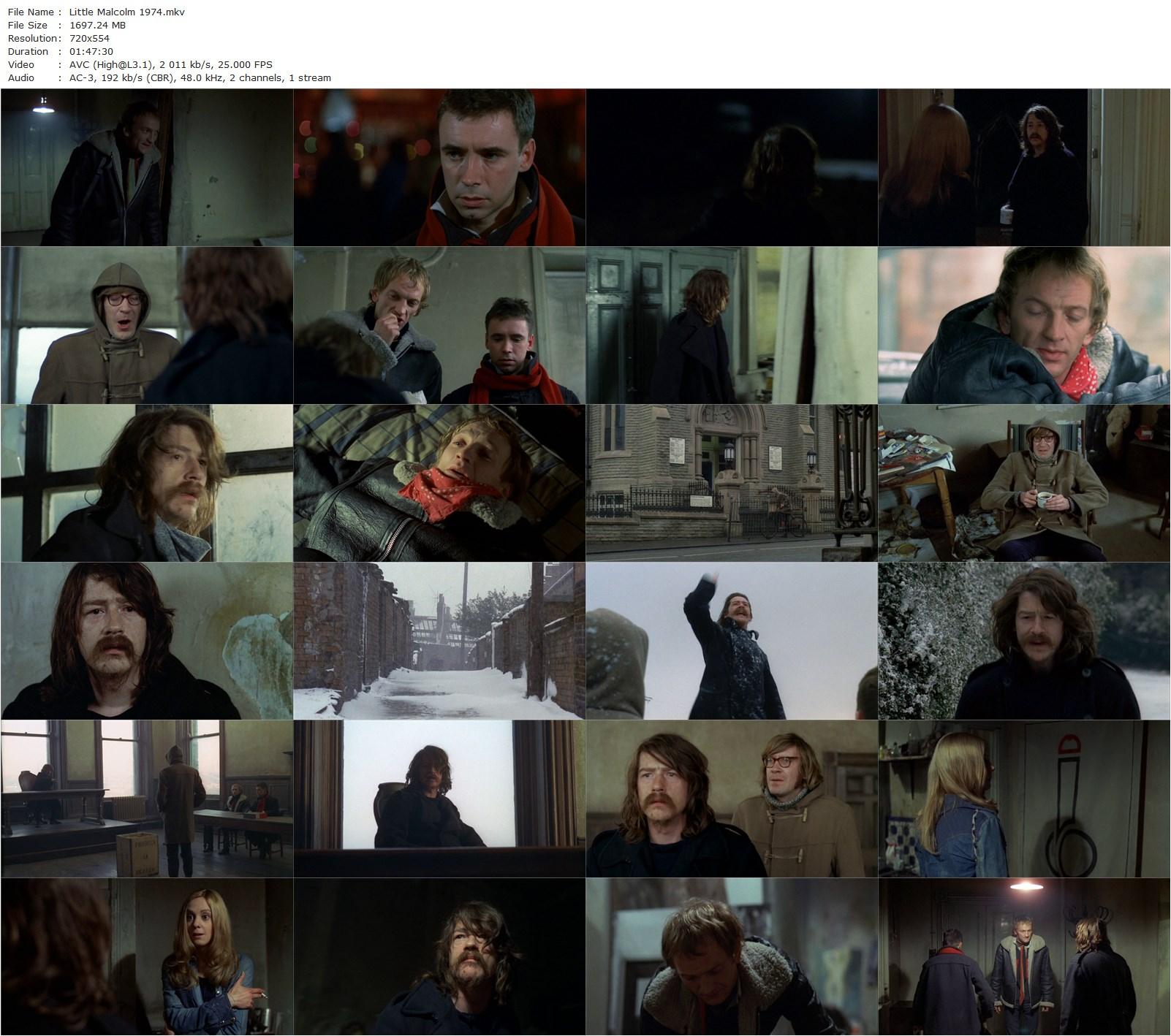 Little Malcolm and His Struggle Against the Eunuchs (1974) Stuart Cooper, John Hurt, John McEnery, David Warner-poster