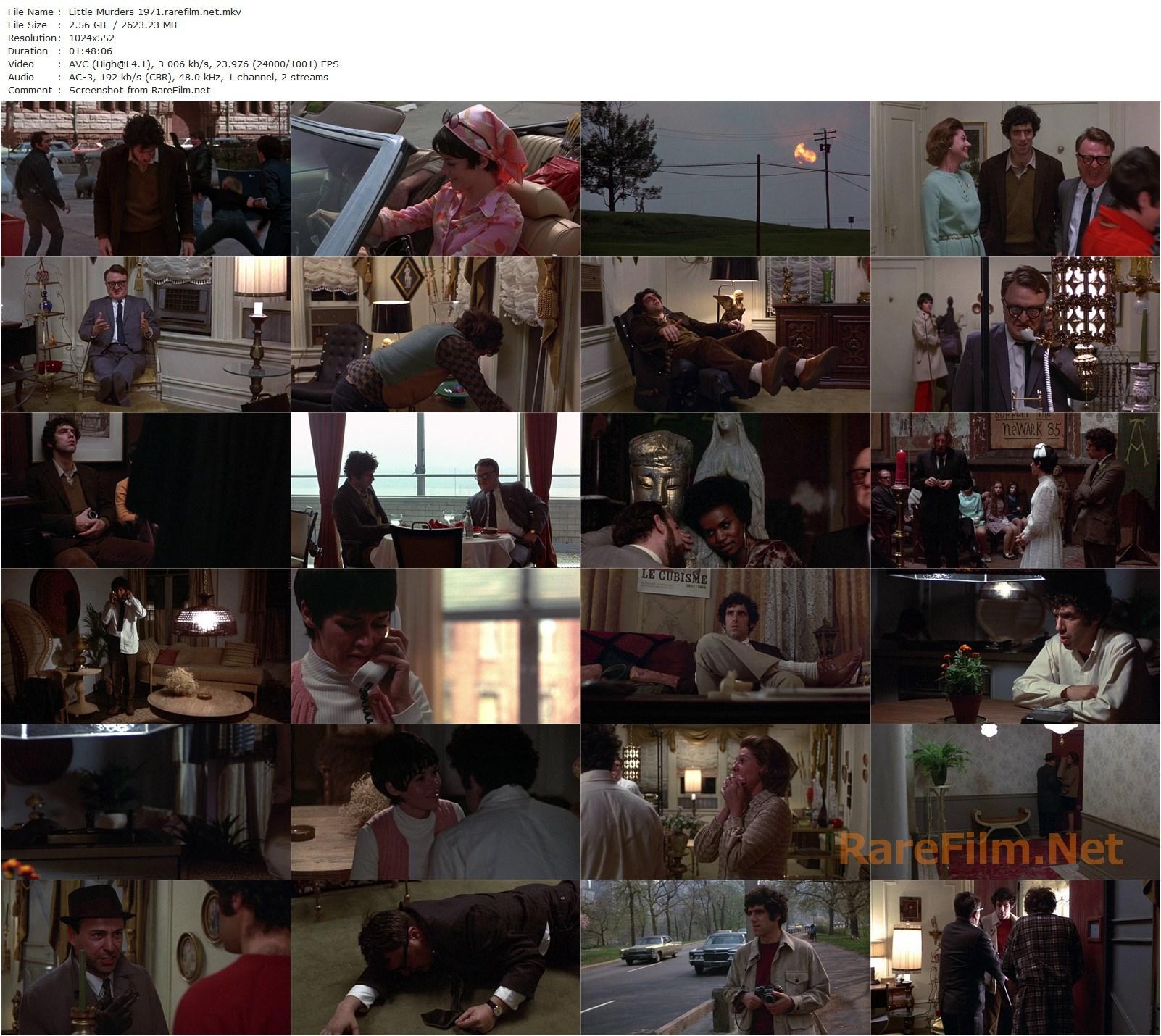 Little Murders (1971) Alan Arkin, Elliott Gould, Marcia Rodd, Vincent Gardenia-poster