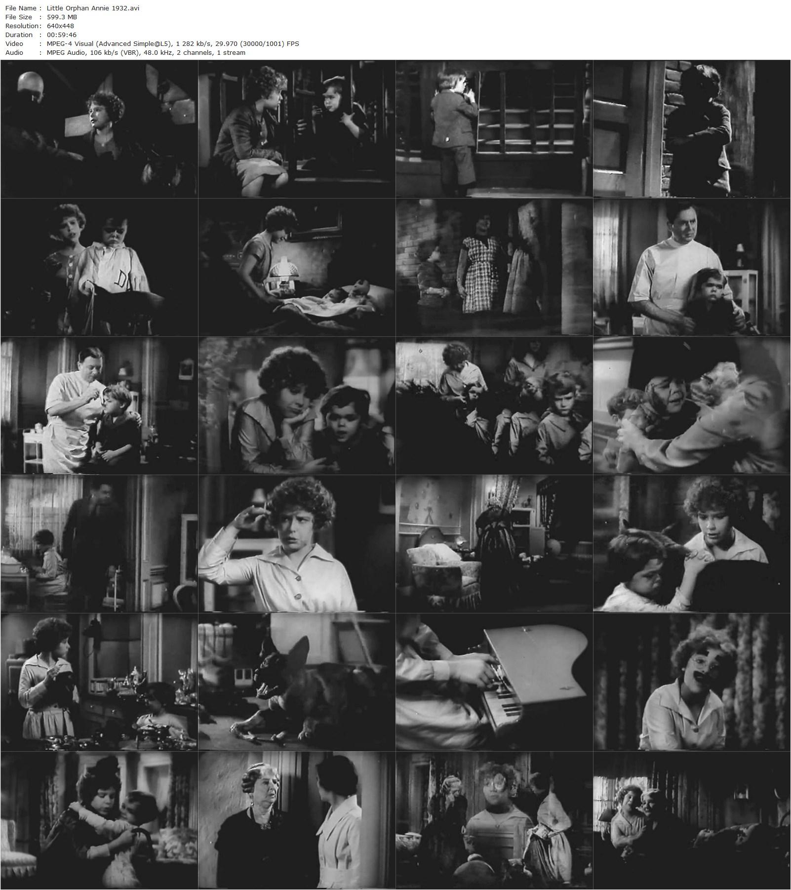 Little Orphan Annie (1932) John S. Robertson, Mitzi Green, Buster Phelps, May Robson-poster