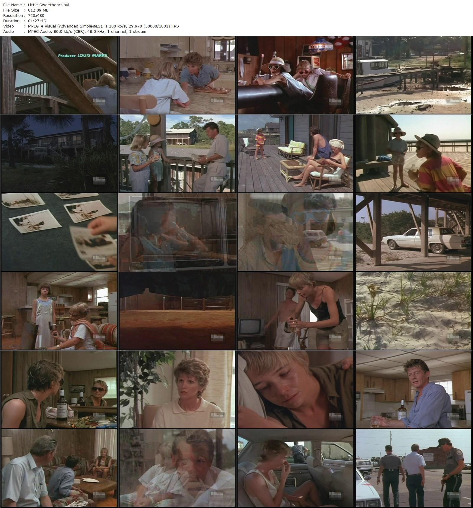 Little Sweetheart (1988) Anthony Simmons, John Hurt, Karen Young, Cassie Barasch-poster