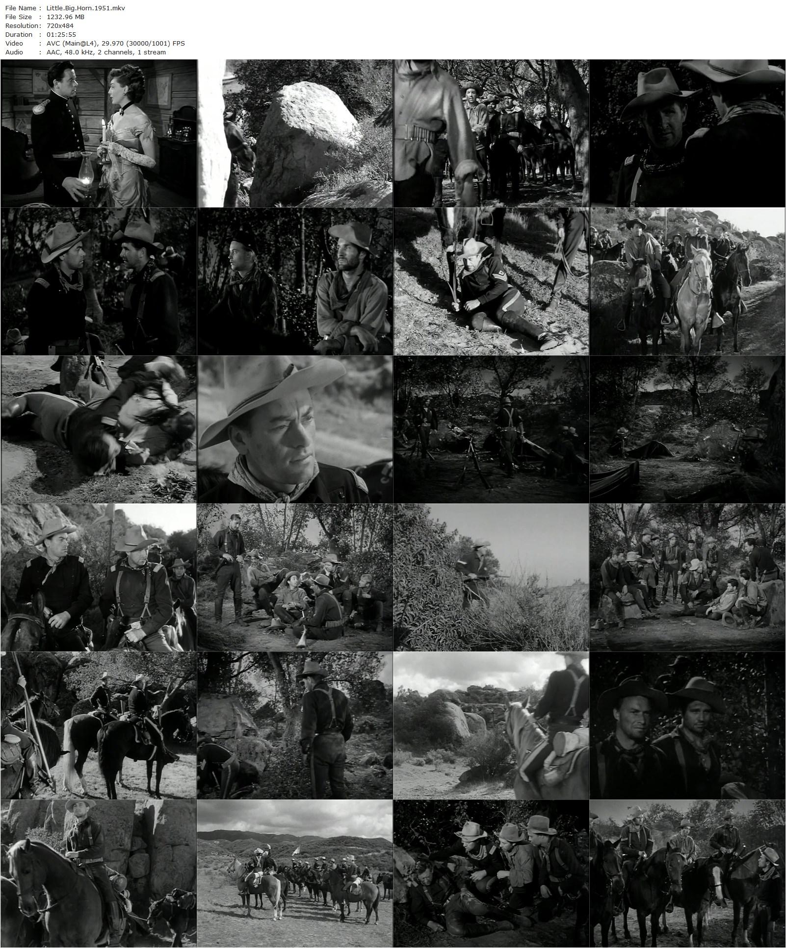 Little Big Horn (1951) Charles Marquis Warren, Lloyd Bridges, John Ireland, Marie Windsor-poster