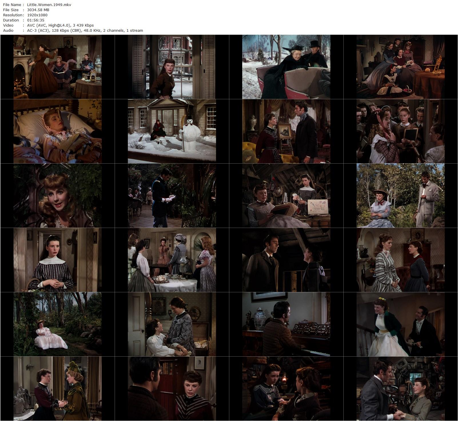 Little Women (1949) Mervyn LeRoy, June Allyson, Peter Lawford, Margaret O’Brien-poster