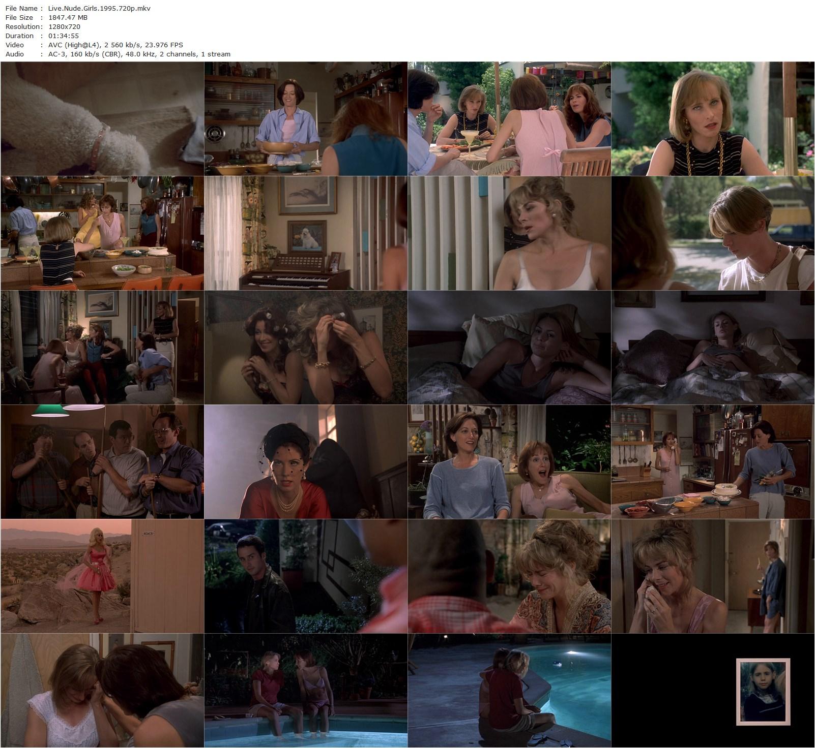 Live Nude Girls (1995) Julianna Lavin, Dana Delany, Kim Cattrall, Cynthia Stevenson-poster