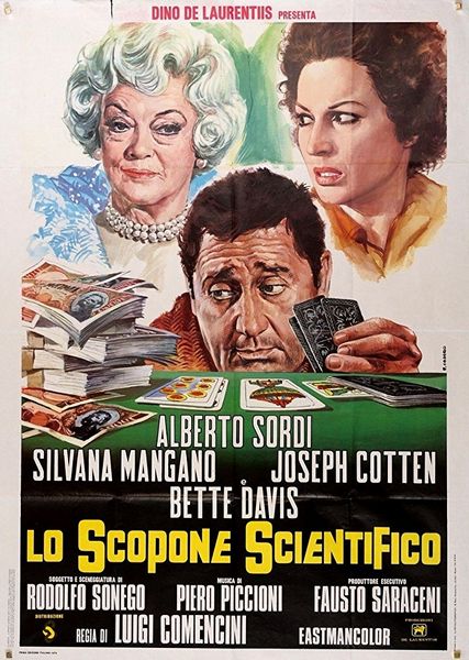 Lo Scopone scientifico / Scientific Poker (1972) Luigi Comencini, Alberto Sordi, Silvana Mangano, Joseph Cotten, Comedy, Drama