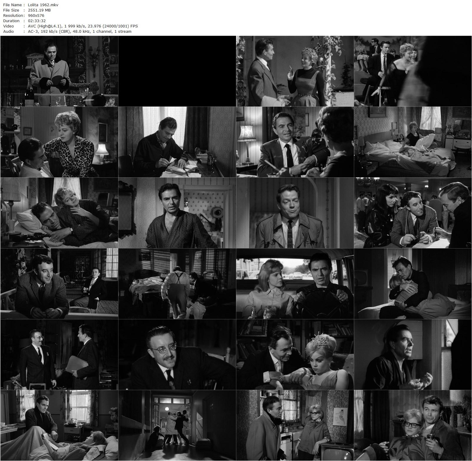 Lolita (1962) Stanley Kubrick, James Mason, Shelley Winters, Sue Lyon-poster