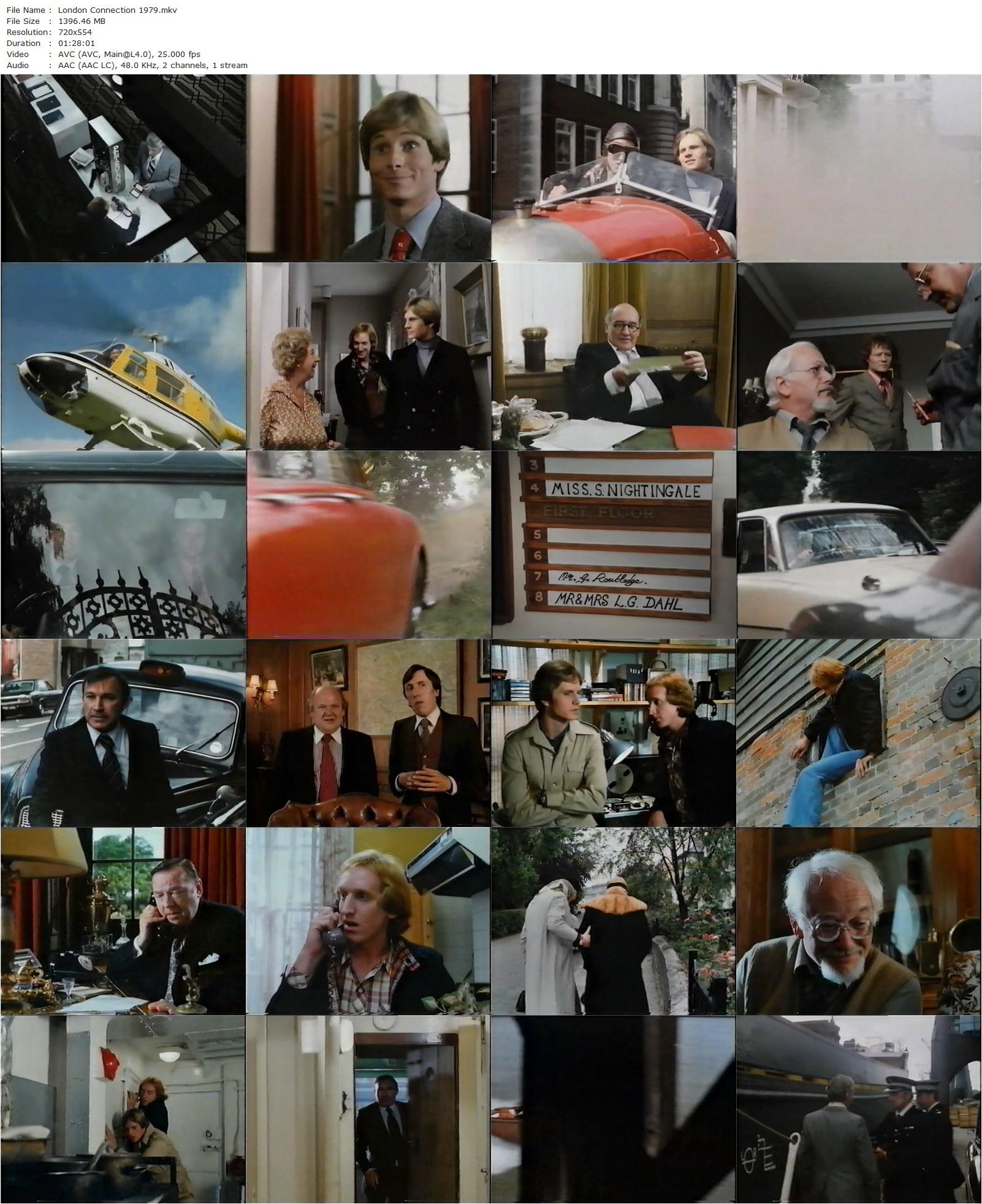 The London Connection (1979) Robert Clouse, Jeffrey Byron, Larry Cedar, Roy Kinnear-poster