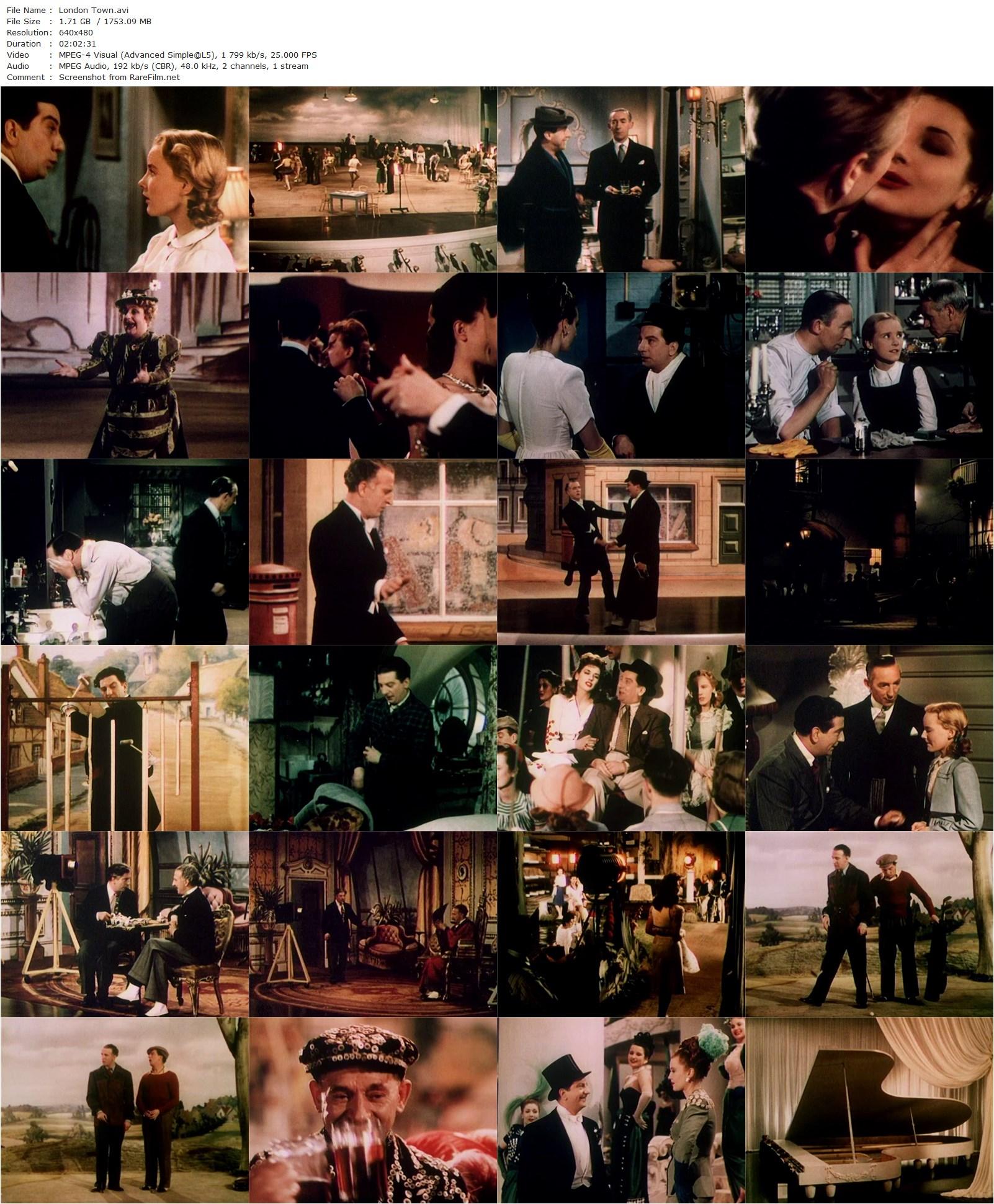 London Town (1946) Wesley Ruggles, Sid Field, Greta Gynt, Tessie O’Shea-poster