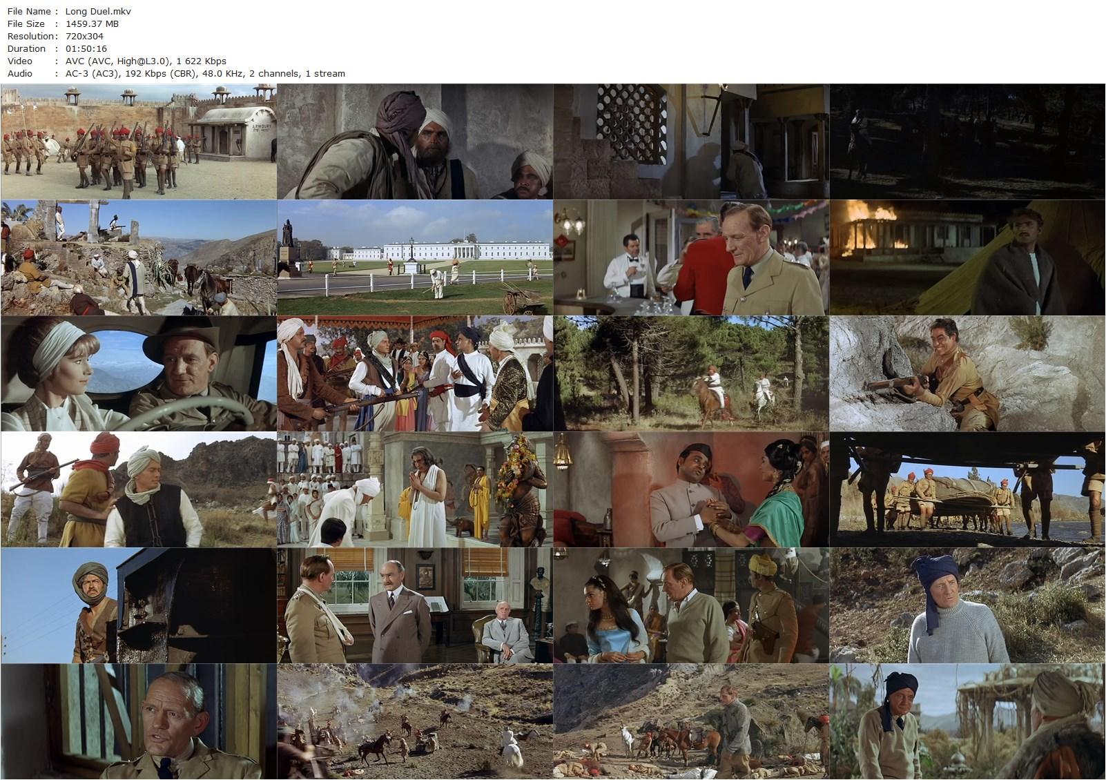 The Long Duel (1967) Ken Annakin, Yul Brynner, Trevor Howard, Harry Andrews-poster