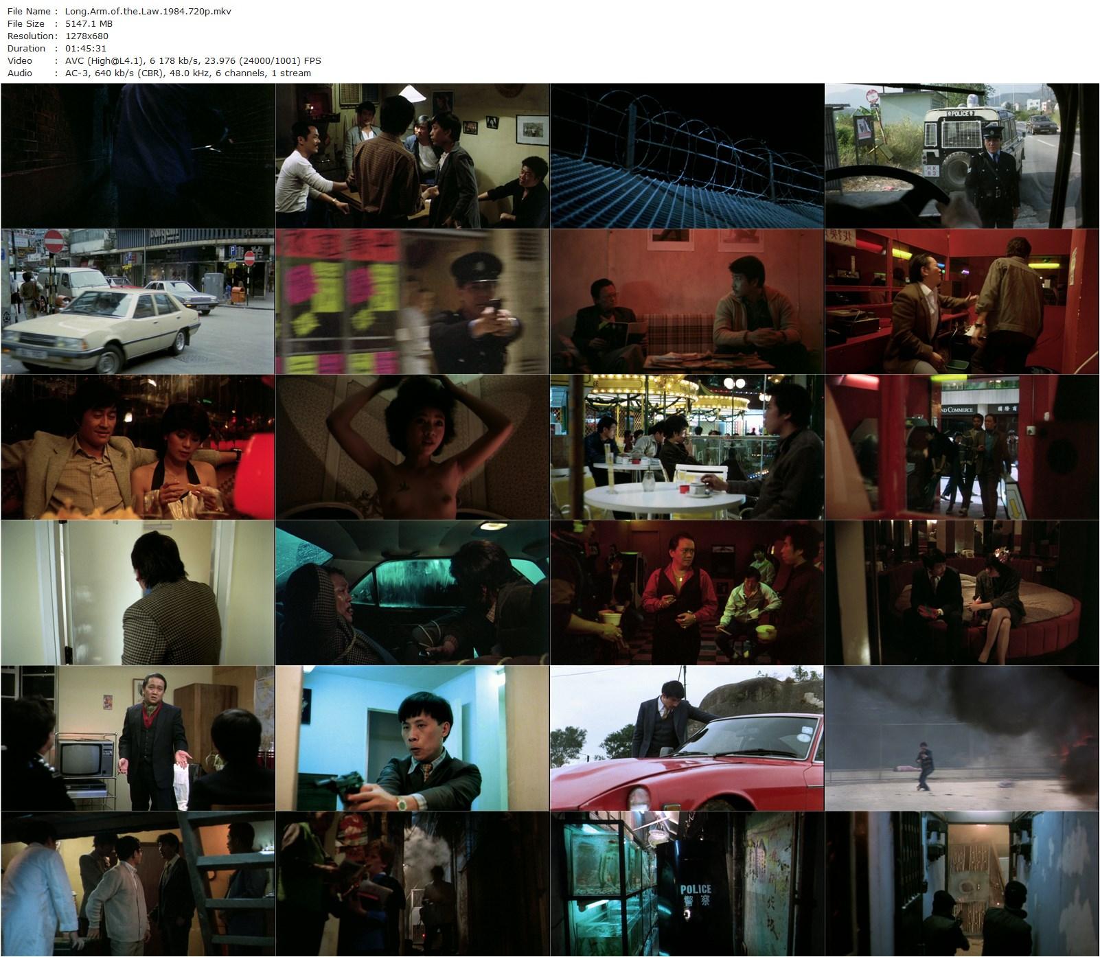 Long Arm of the Law AKA Sang gong kei bing (1984) Johnny Mak, Jing Chen, Ling Chow, Jian Huang-poster