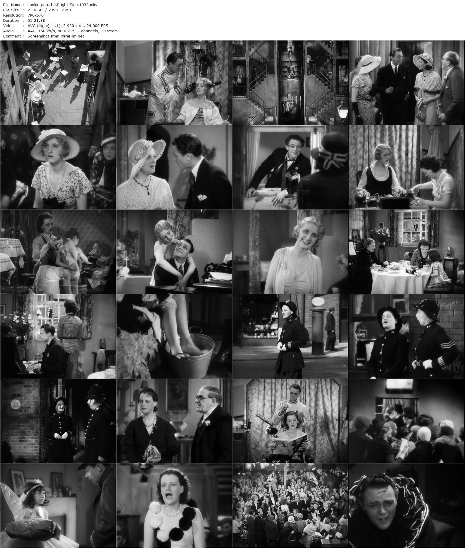 Looking on the Bright Side (1932) Graham Cutts, Basil Dean, Gracie Fields, Richard Dolman, Julian Rose-poster