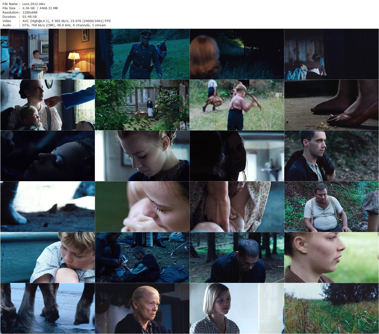 Lore (2012) Cate Shortland, Saskia Rosendahl, Kai-Peter Malina, Nele Trebs-poster