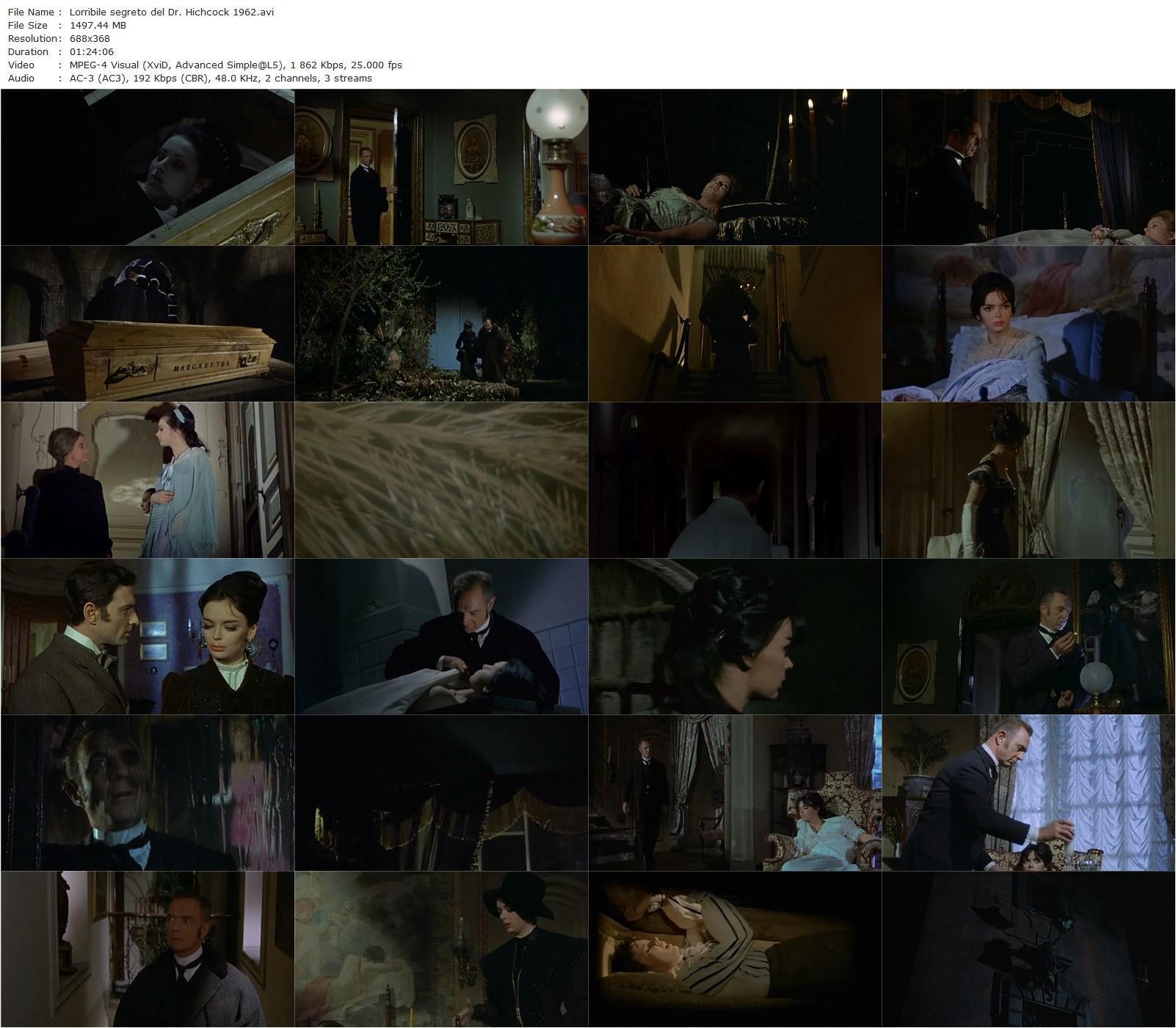 The Horrible Dr. Hichcock (1962) Riccardo Freda, Barbara Steele, Robert Flemyng, Silvano Tranquilli-poster