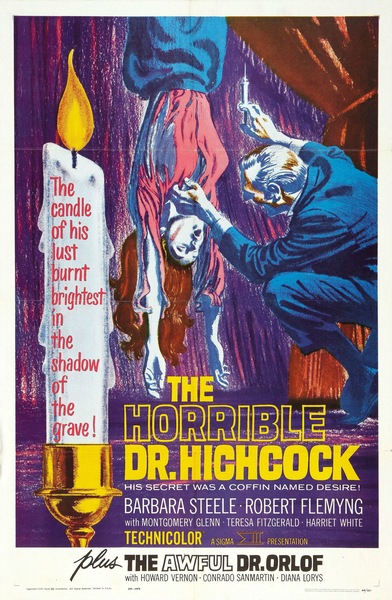 The Horrible Dr. Hichcock (1962) Riccardo Freda, Barbara Steele, Robert Flemyng, Silvano Tranquilli