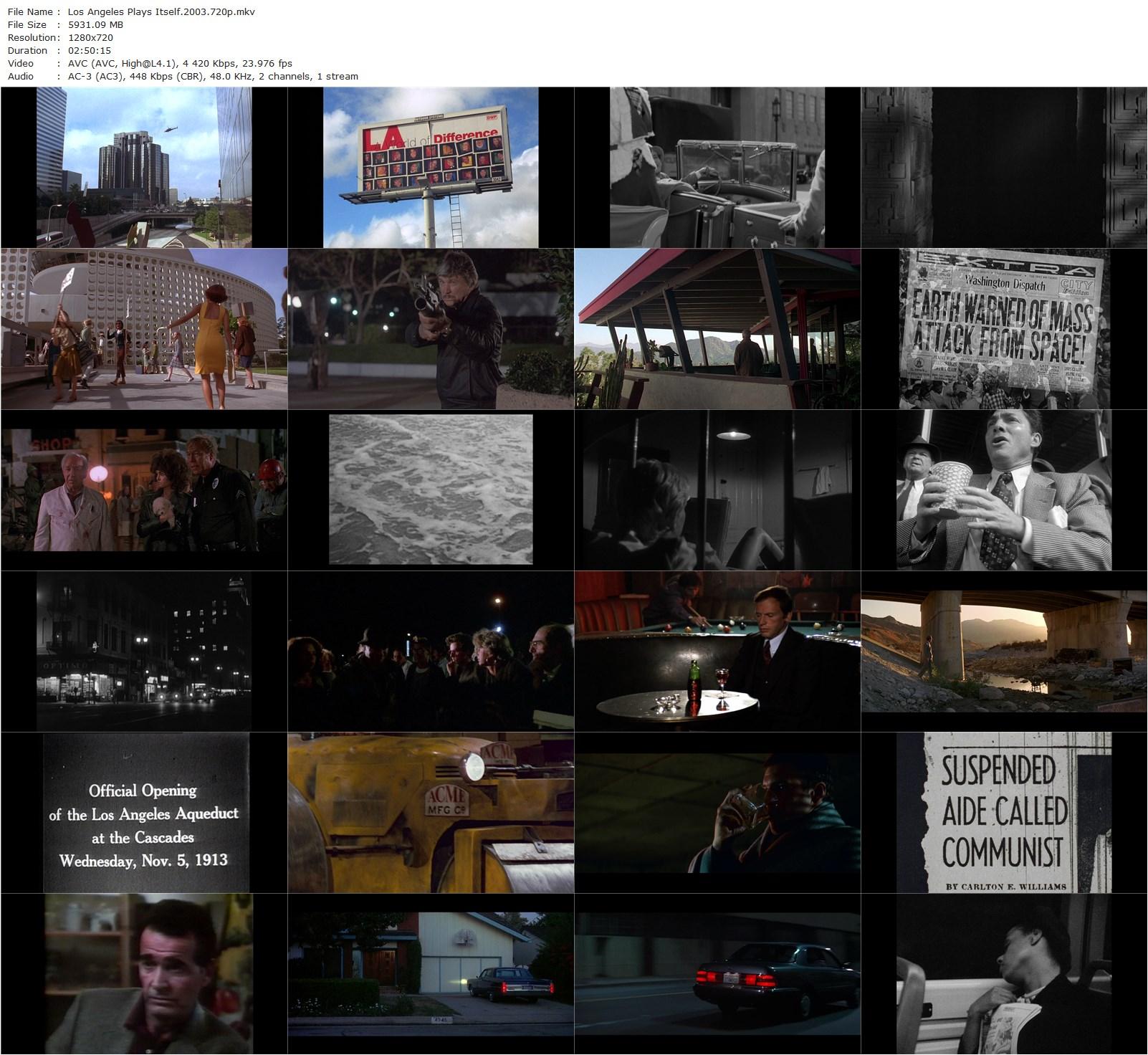 Los Angeles Plays Itself (2003) Thom Andersen, Encke King, Ben Alexander, Jim Backus-poster