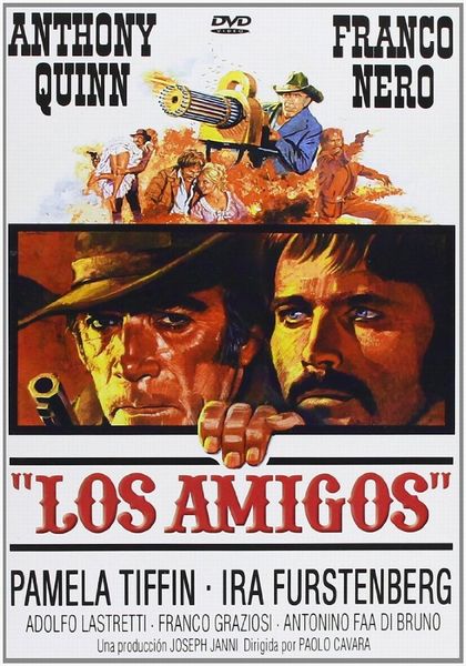 Deaf Smith and Johnny Ears / Los amigos (1973) Paolo Cavara, Franco Nero, Anthony Quinn, Pamela Tiffin, Western