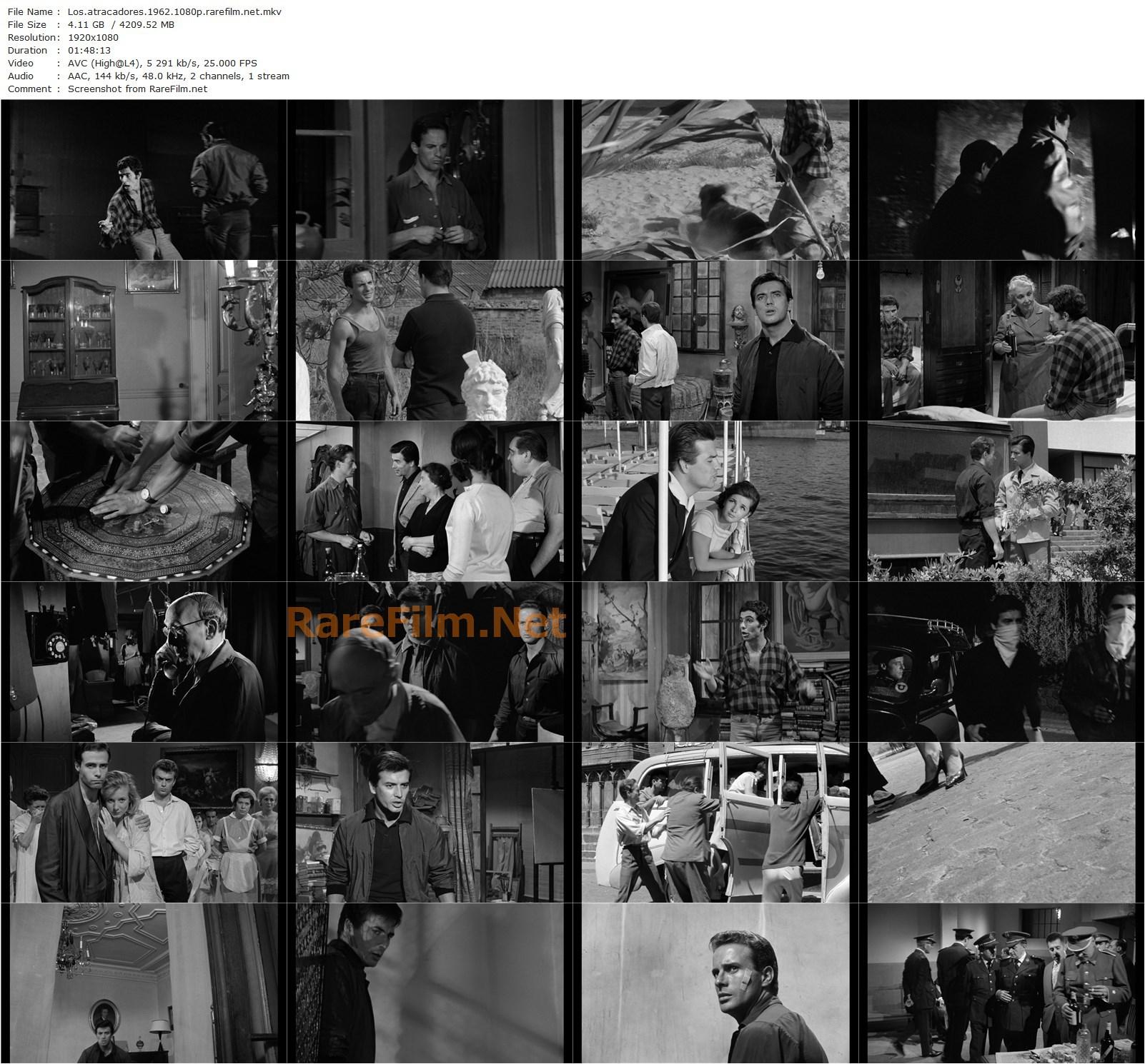 Los atracadores / The Robbers (1962)-poster