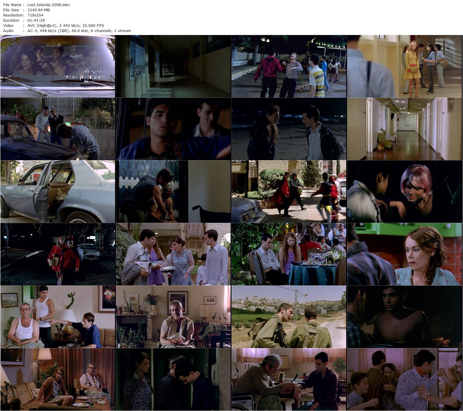 Lost Islands AKA Iim Avudim (2008) Reshef Levi, Oshri Cohen, Michael Moshonov, Shmil Ben Ari-poster