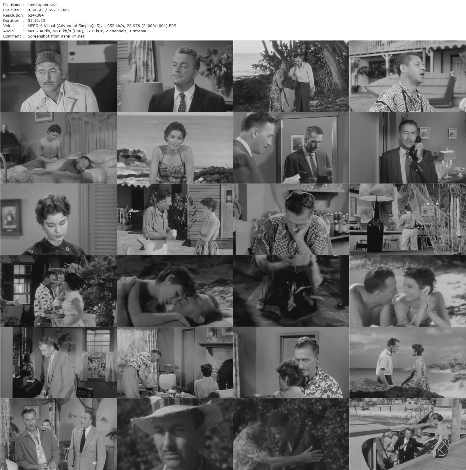 Lost Lagoon (1957) John Rawlins, Jeffrey Lynn, Leila Barry, Peter Donat-poster