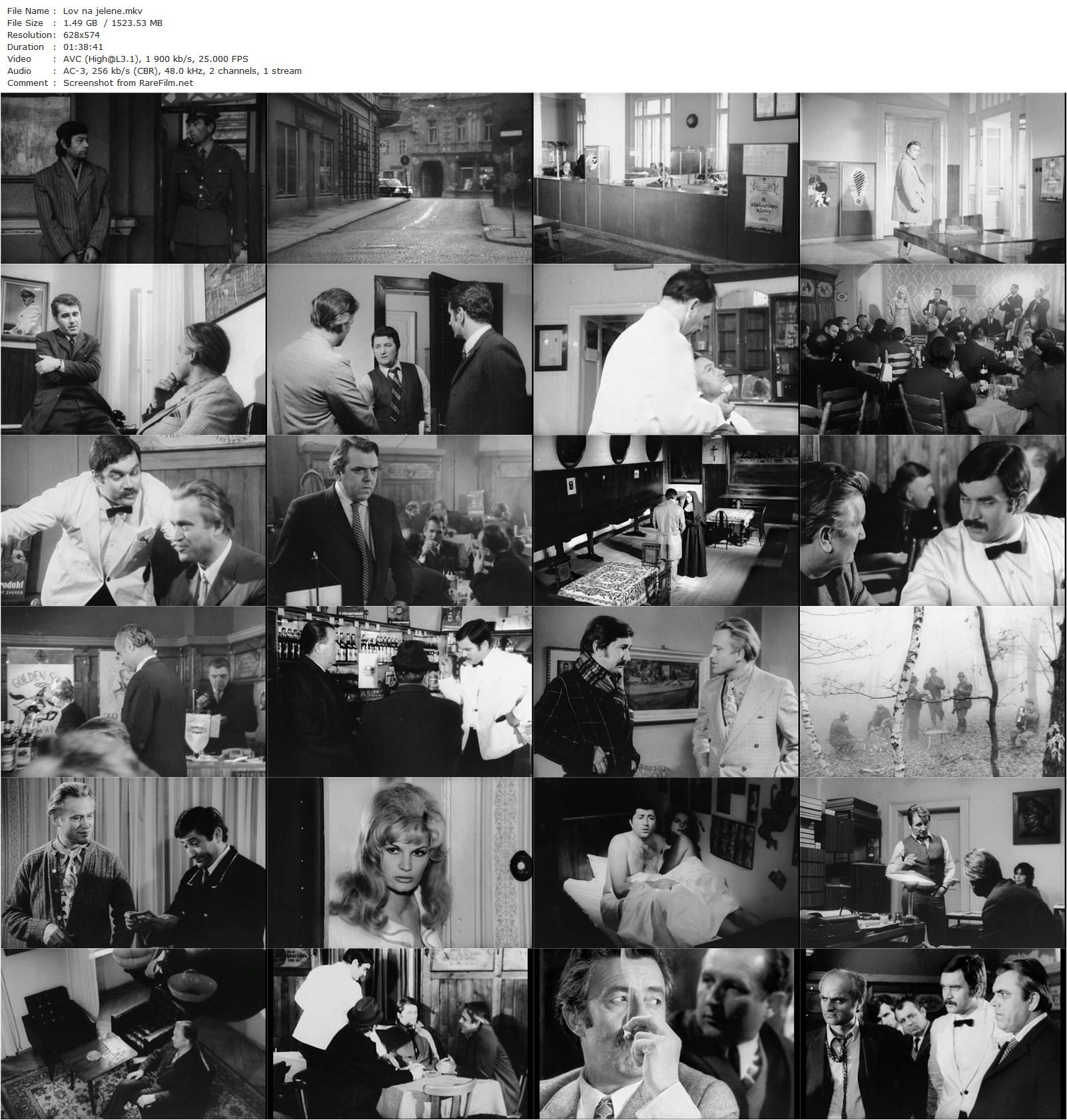 Deer Hunting / Lov na jelene (1972) Fadil Hadzic, Aleksander Krosl, Boris Dvornik, Silvana Armenulic-poster