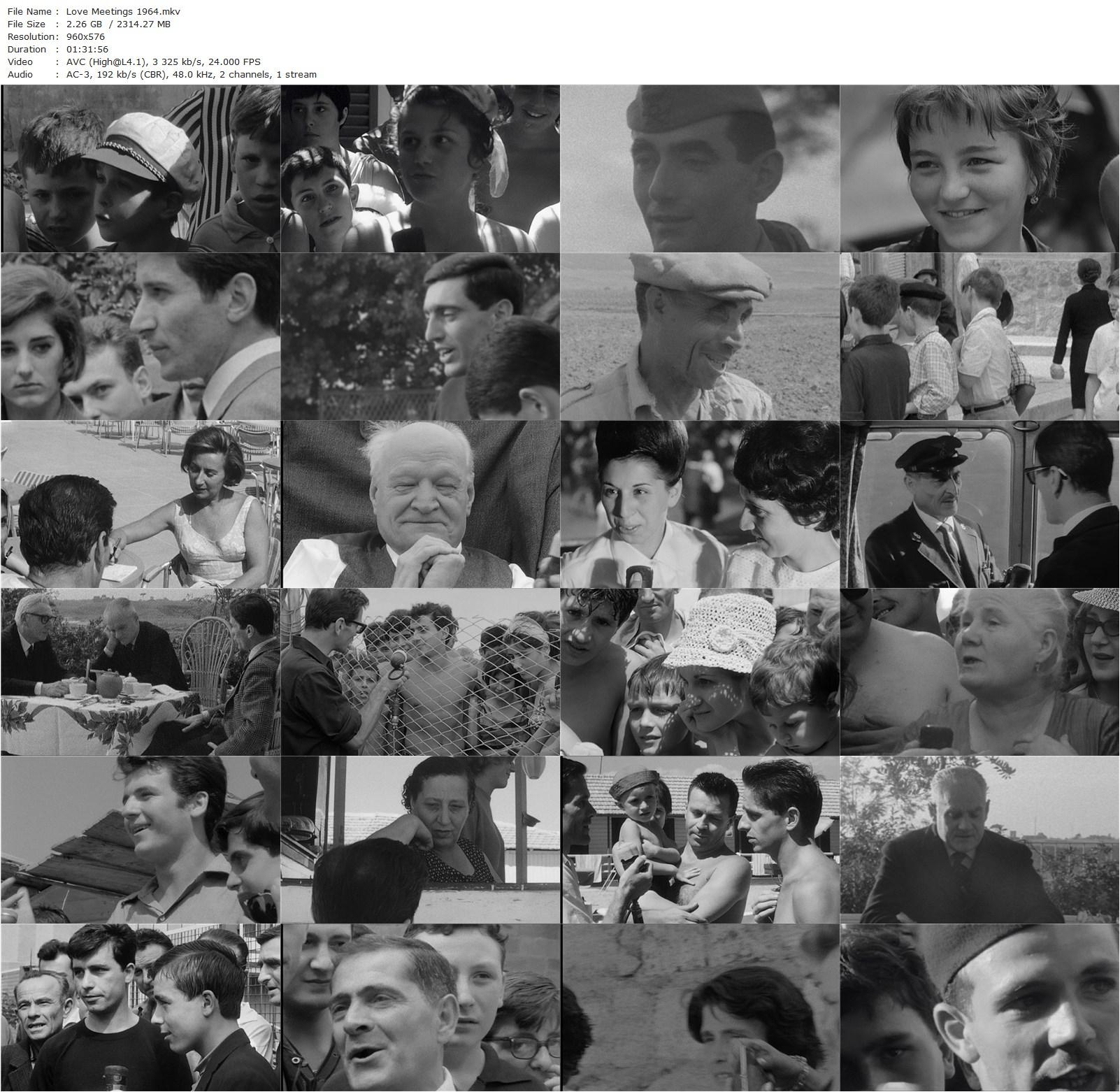 Love Meetings AKA Comizi d’amore (1964) Pier Paolo Pasolini, Lello Bersani, Alberto Moravia, Cesare Musatti-poster