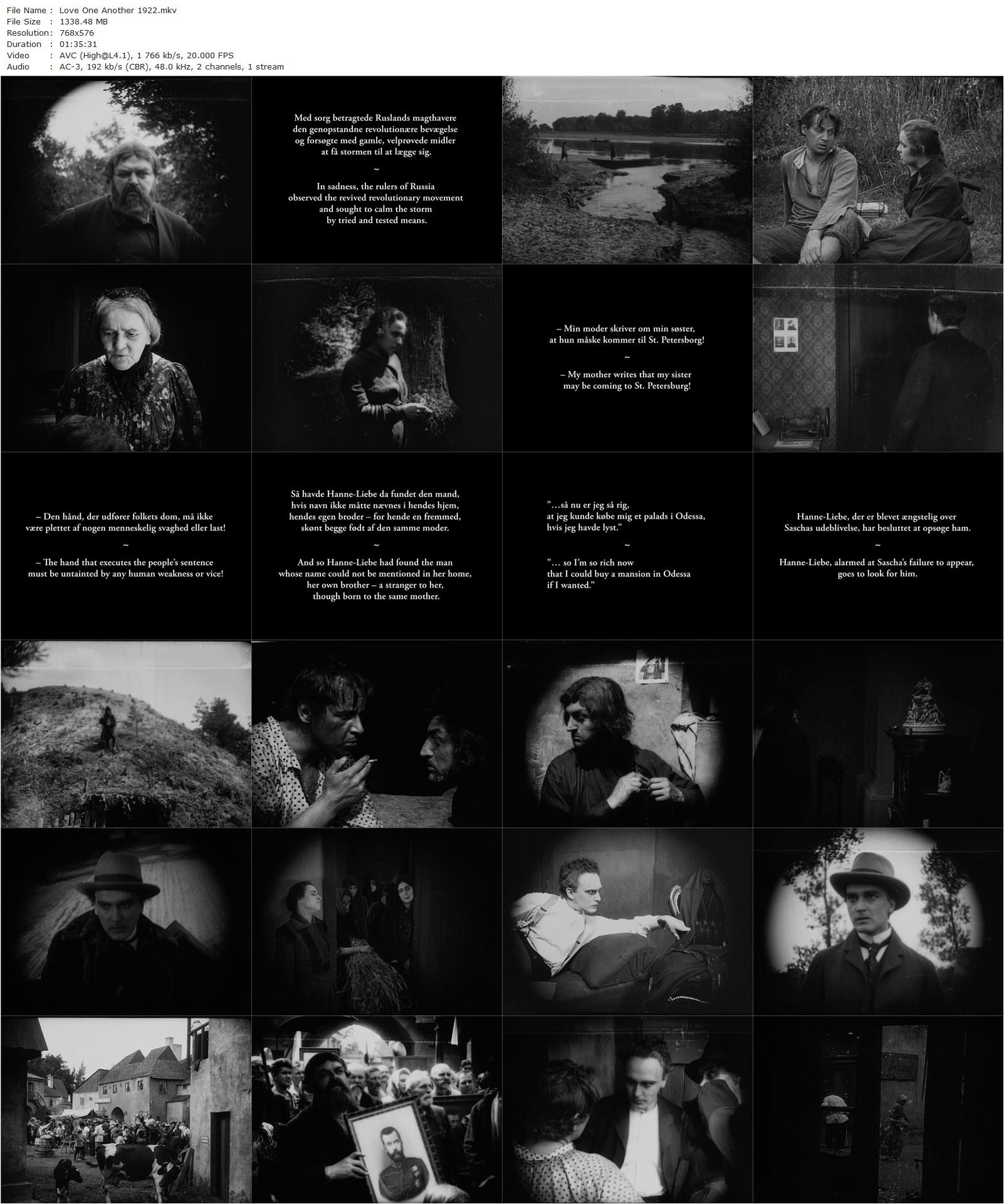 Love One Another AKA Die Gezeichneten (1922) Carl Theodor Dreyer, Adele Reuter-Eichberg, Vladimir Gajdarov, Polina Piekowskaja-poster